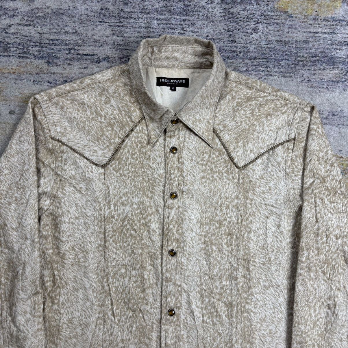 Tornado Mart Hideaways Nicole leopard western shirt Size US M / EU 48-50 / 2 - 3 Thumbnail