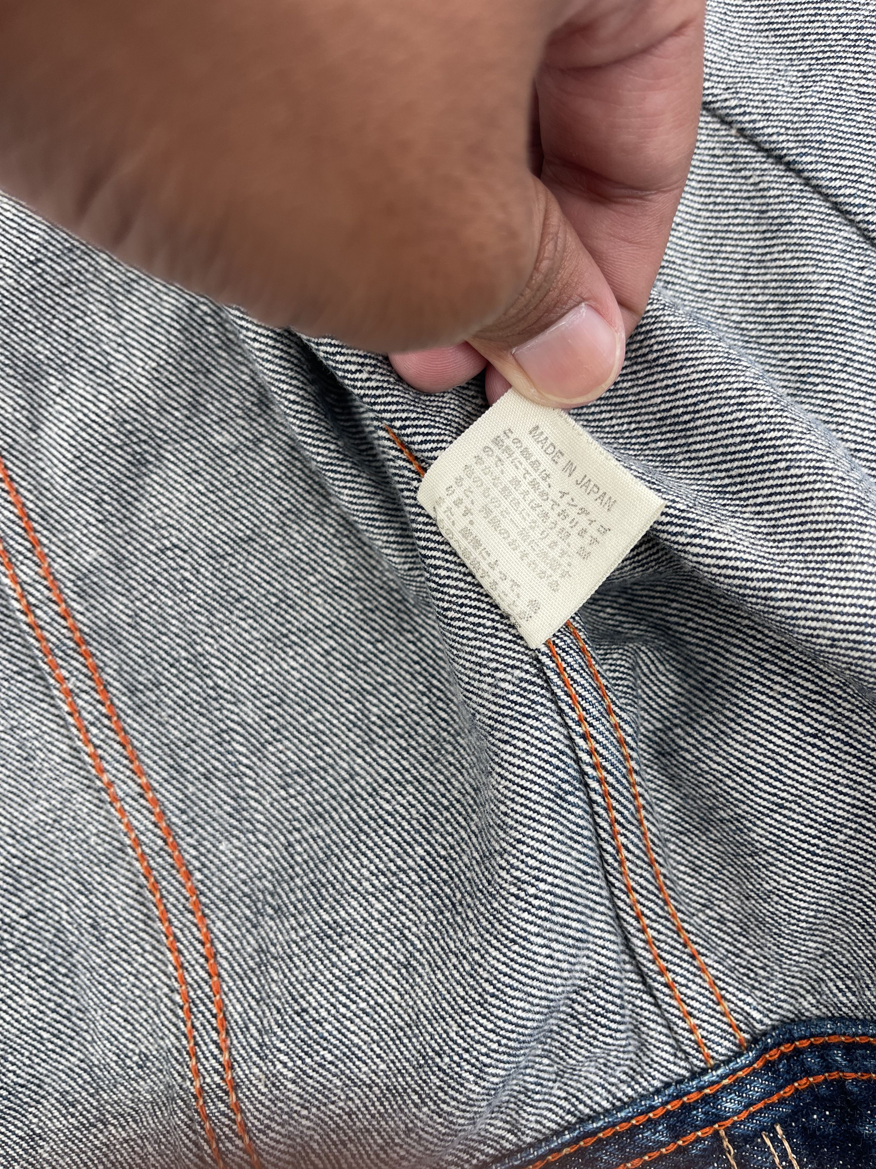 45rpm × Japanese Brand 45RPM Denim Jacket Jeans Size M / US 6-8 / IT 42-44 - 10 Thumbnail