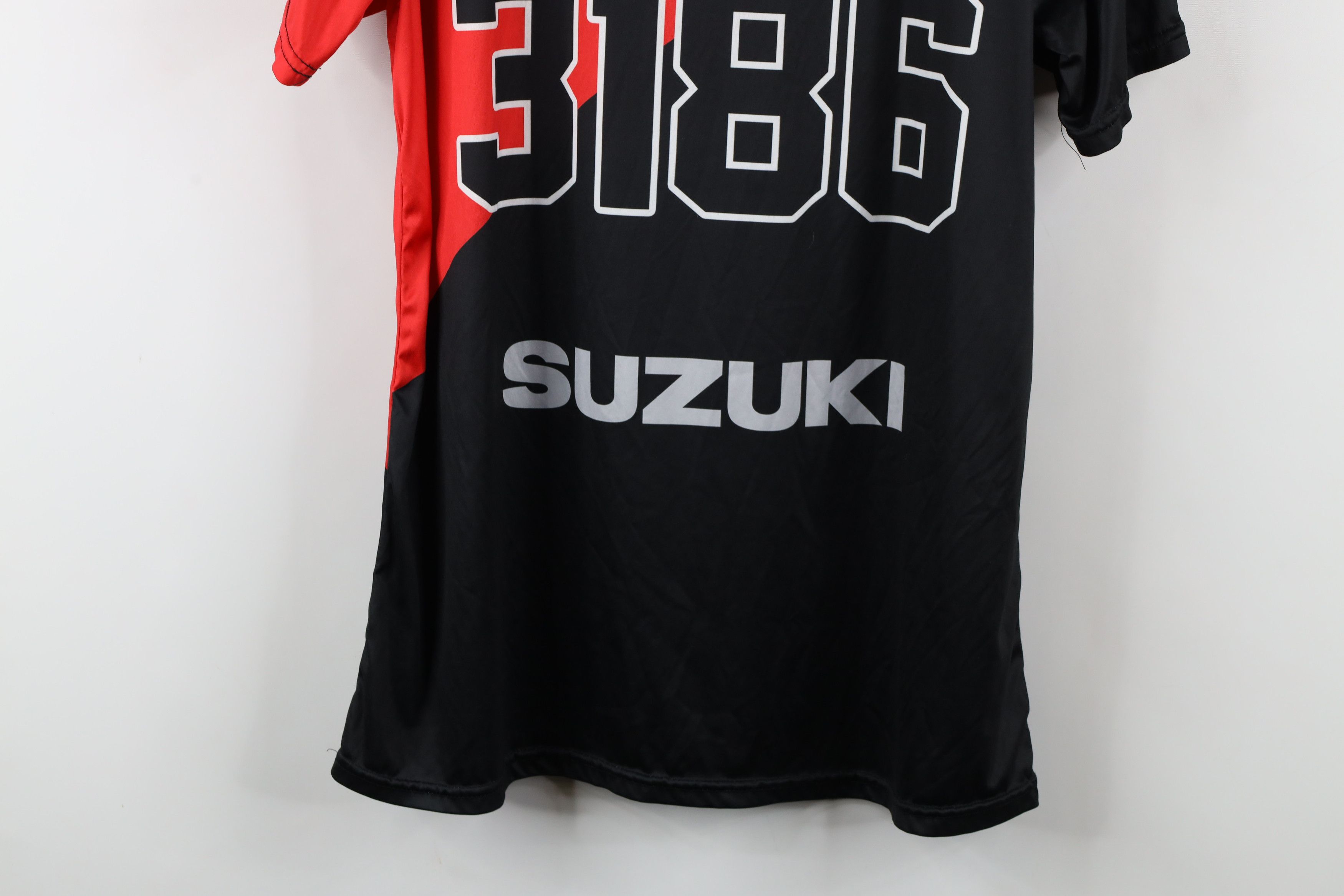Vintage Vintage Suzuki Racing Spell All Over Print Jersey T-Shirt Size US L / EU 52-54 / 3 - 13 Thumbnail