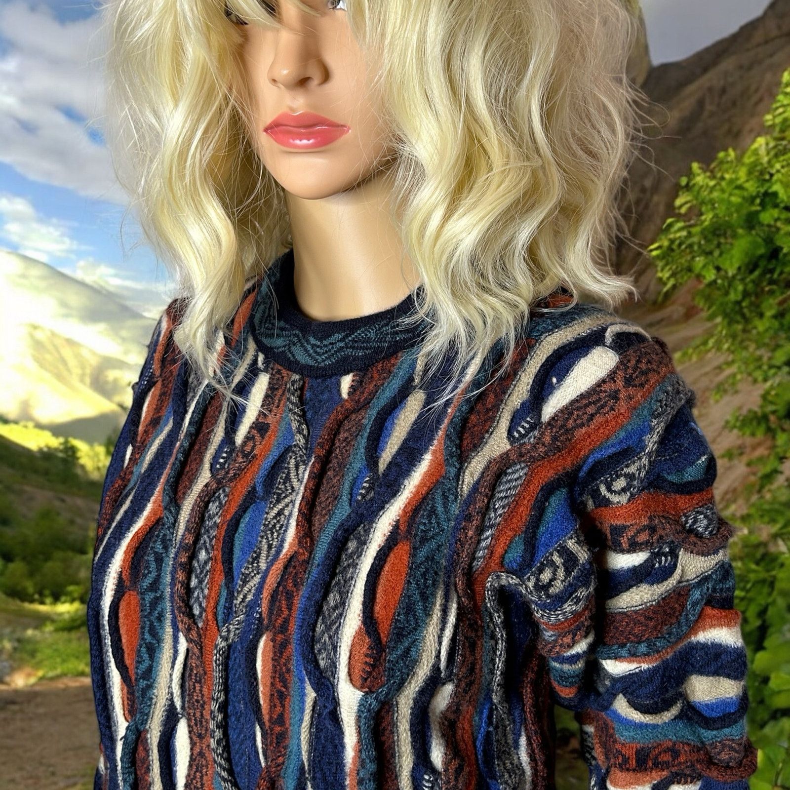 Vintage 90s Coogi Sweater Vintage Soul of Australia Wool Pullover S Size S / US 4 / IT 40 - 4 Thumbnail