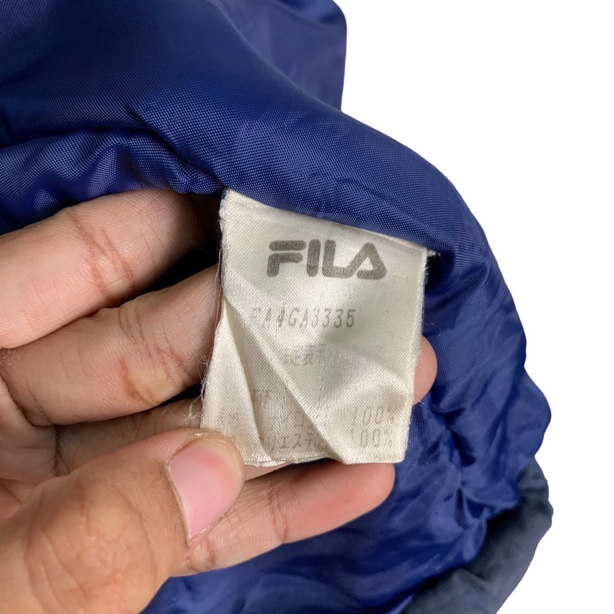 Fila Trashed FILA Sun Faded Embroidery Logo Jacket #0966-C43 Size US M / EU 48-50 / 2 - 19 Thumbnail