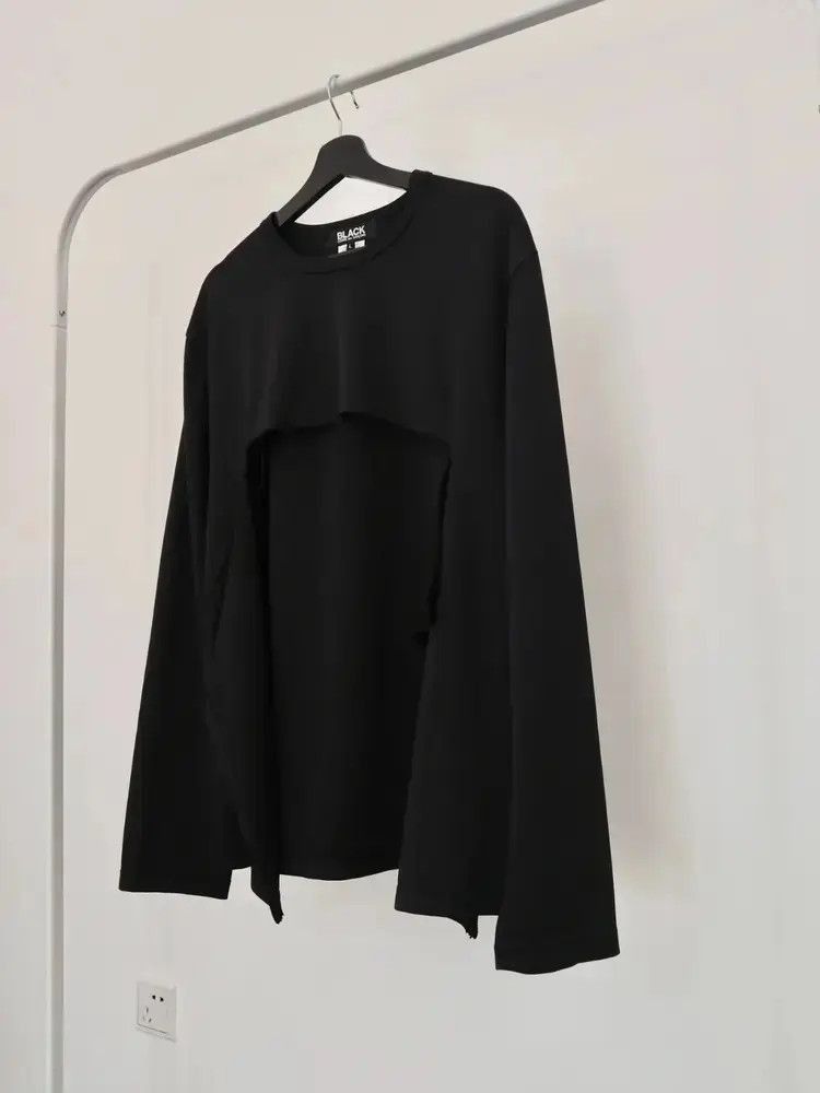 Comme des Garcons Black Comme Des Garcons Black Special Cut Tee-2507 Size US L / EU 52-54 / 3 - 7 Thumbnail