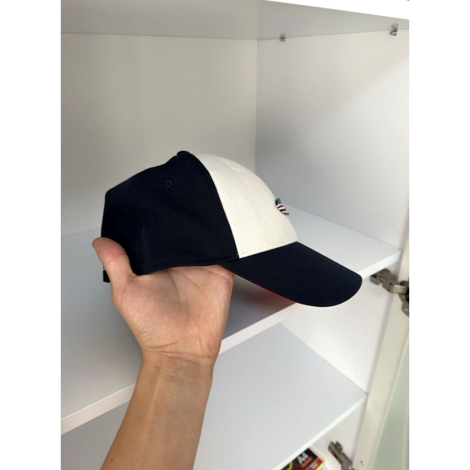 Oakley VINTAGE Oakley USA logo Cap Men L Blue Baseball Cap Size ONE SIZE - 5 Thumbnail