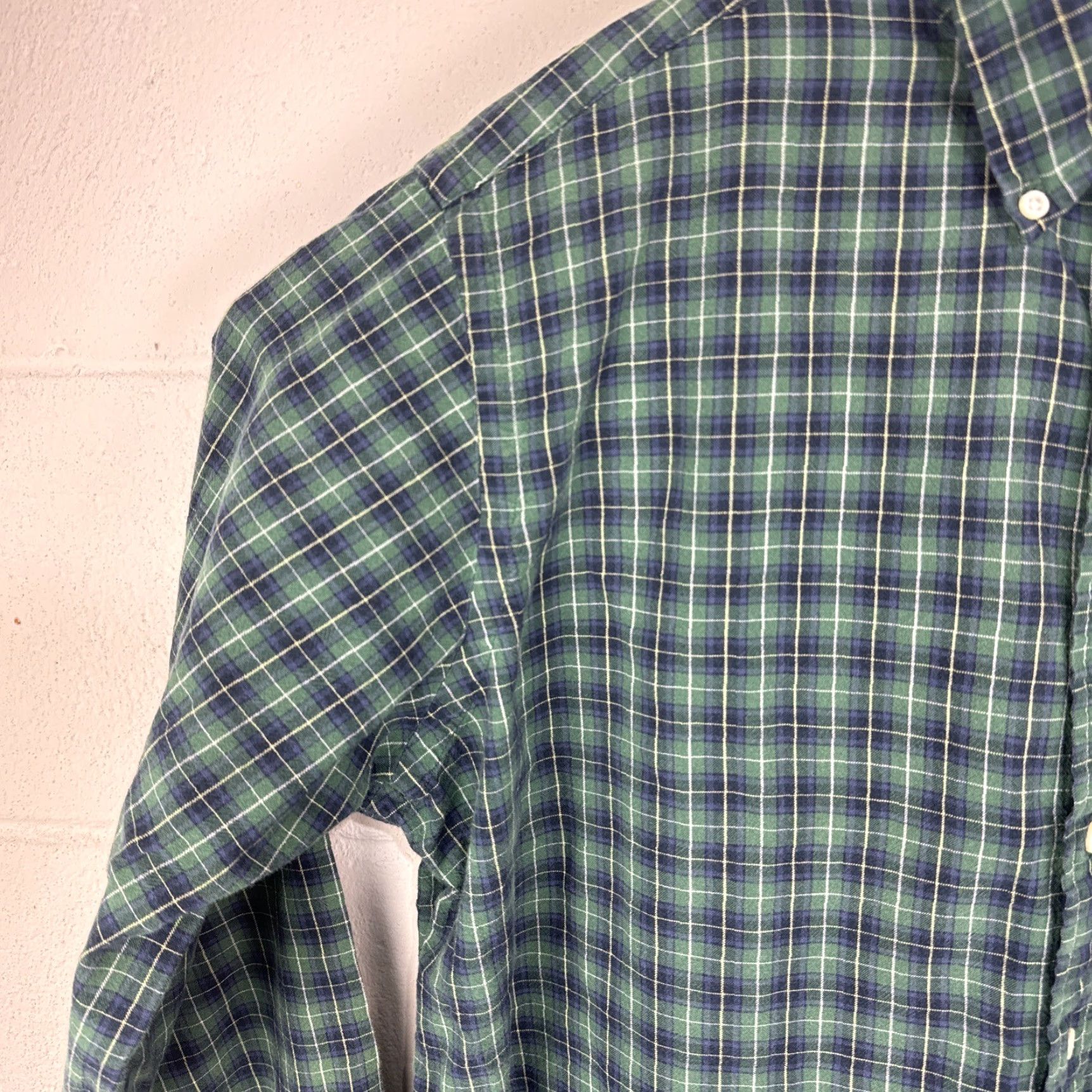 Polo Ralph Lauren VINTAGE Polo Ralph Lauren Mens Classic Fit Shirt XL Plaid Long Sleeve Button Size US XL / EU 56 / 4 - 4 Thumbnail