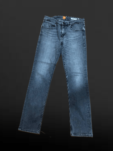 Hugo Boss Hugo Boss Slim-Fit Denim Jeans Casual Logo Washed Size US 32 / EU 48 - 1 Thumbnail