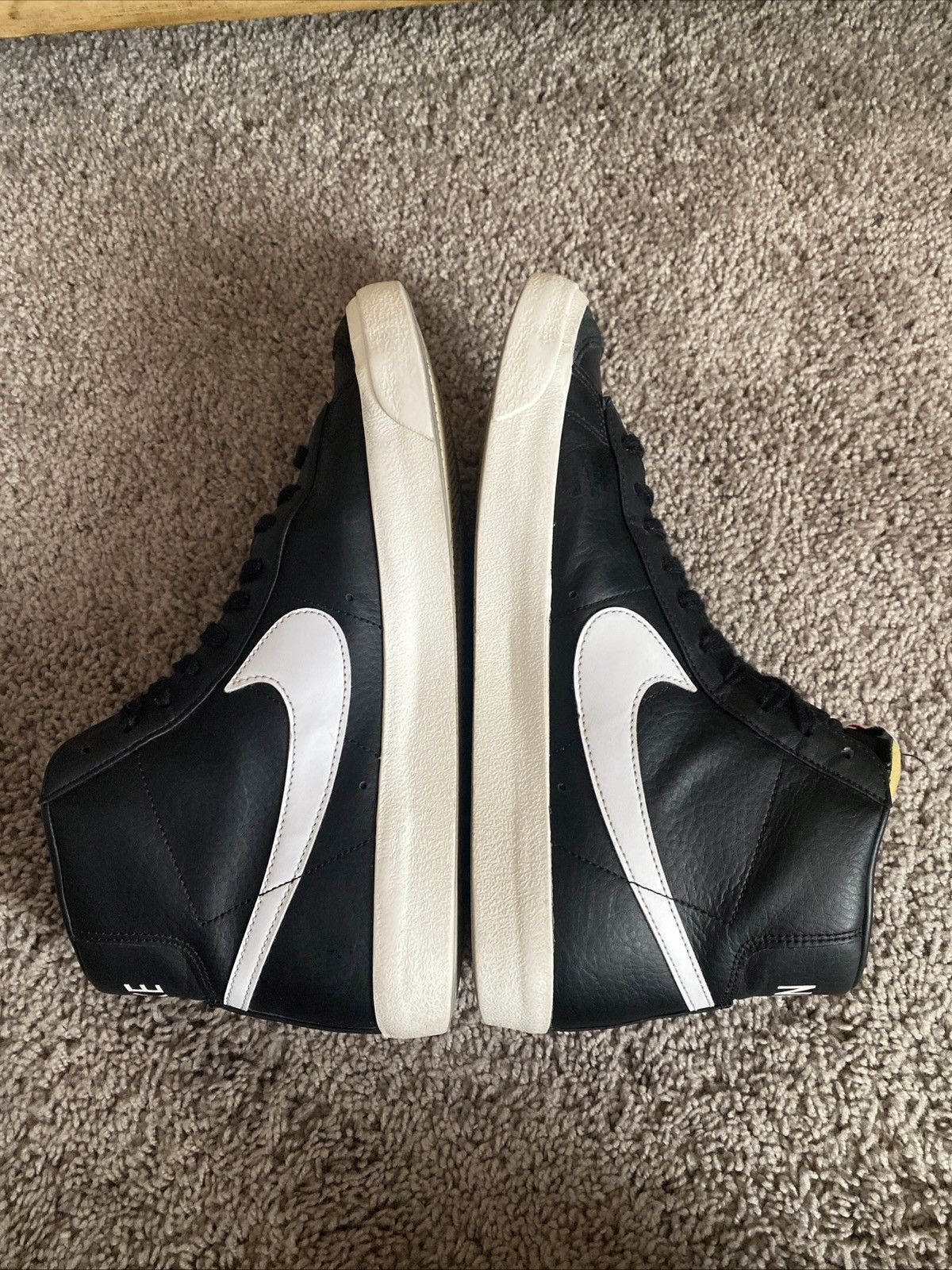 Nike Nike Blazer 77 Mid black vintage leather size 10.5 Size US 10.5 / EU 43-44 - 11 Thumbnail