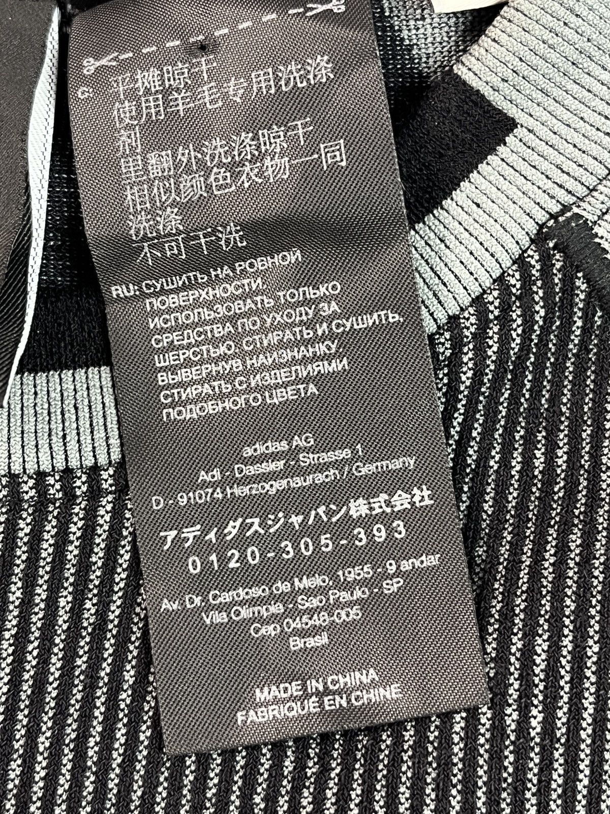 Y-3 Y-3 Engineered Knit Long Sleeve Baselayer Tee Size M / US 6-8 / IT 42-44 - 10 Thumbnail