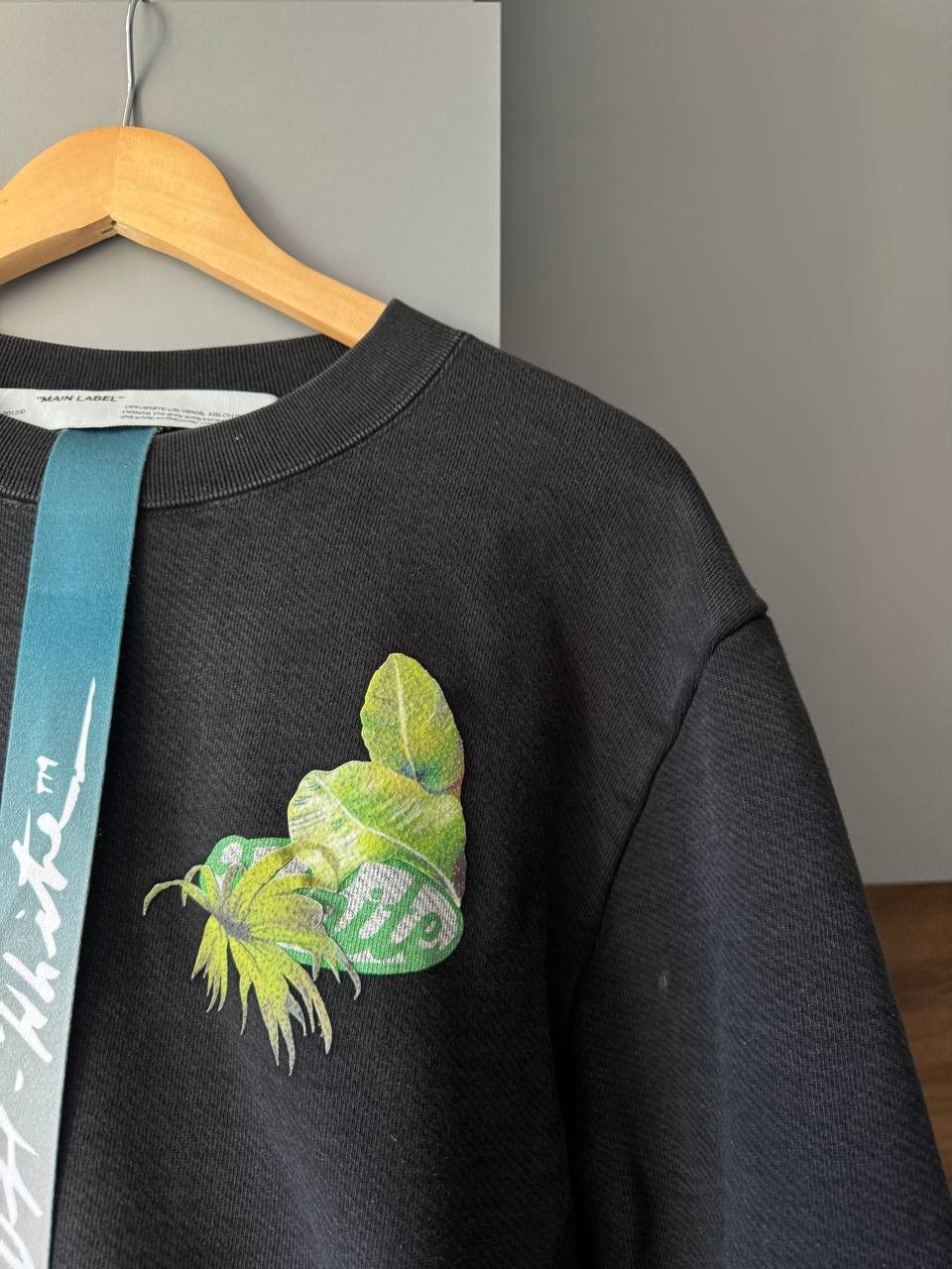 Off-White Off-White “Floral” Sweatshirt Size M / US 6-8 / IT 42-44 - 4 Thumbnail