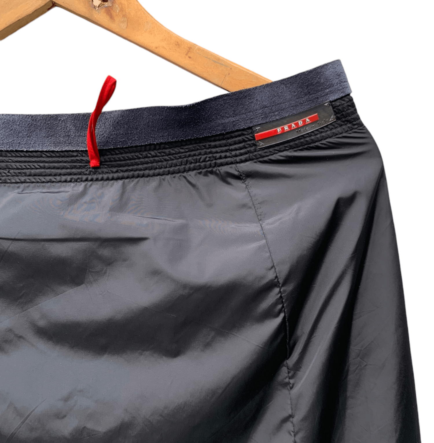 Prada Vintage PRADA Riri Zipper Wool Skirt Size 30" / US 8 / IT 44 - 7 Thumbnail