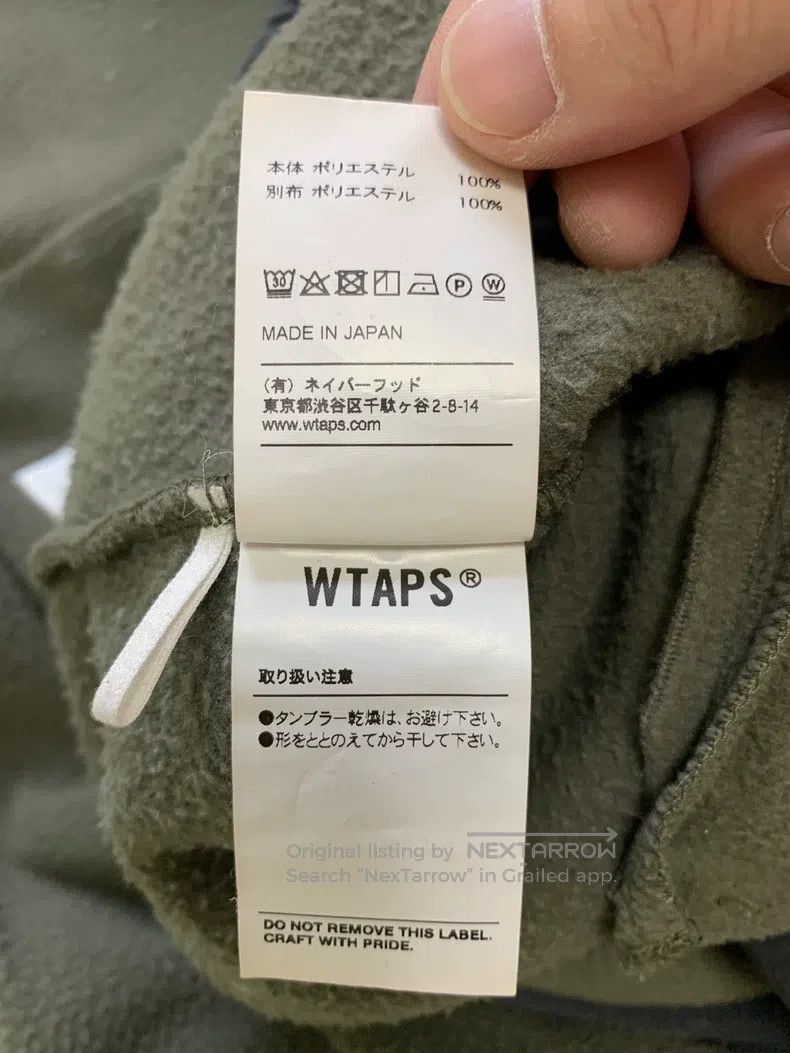 Wtaps Wtaps Half zip fleece hoodie jacket Size US M / EU 48-50 / 2 - 4 Thumbnail