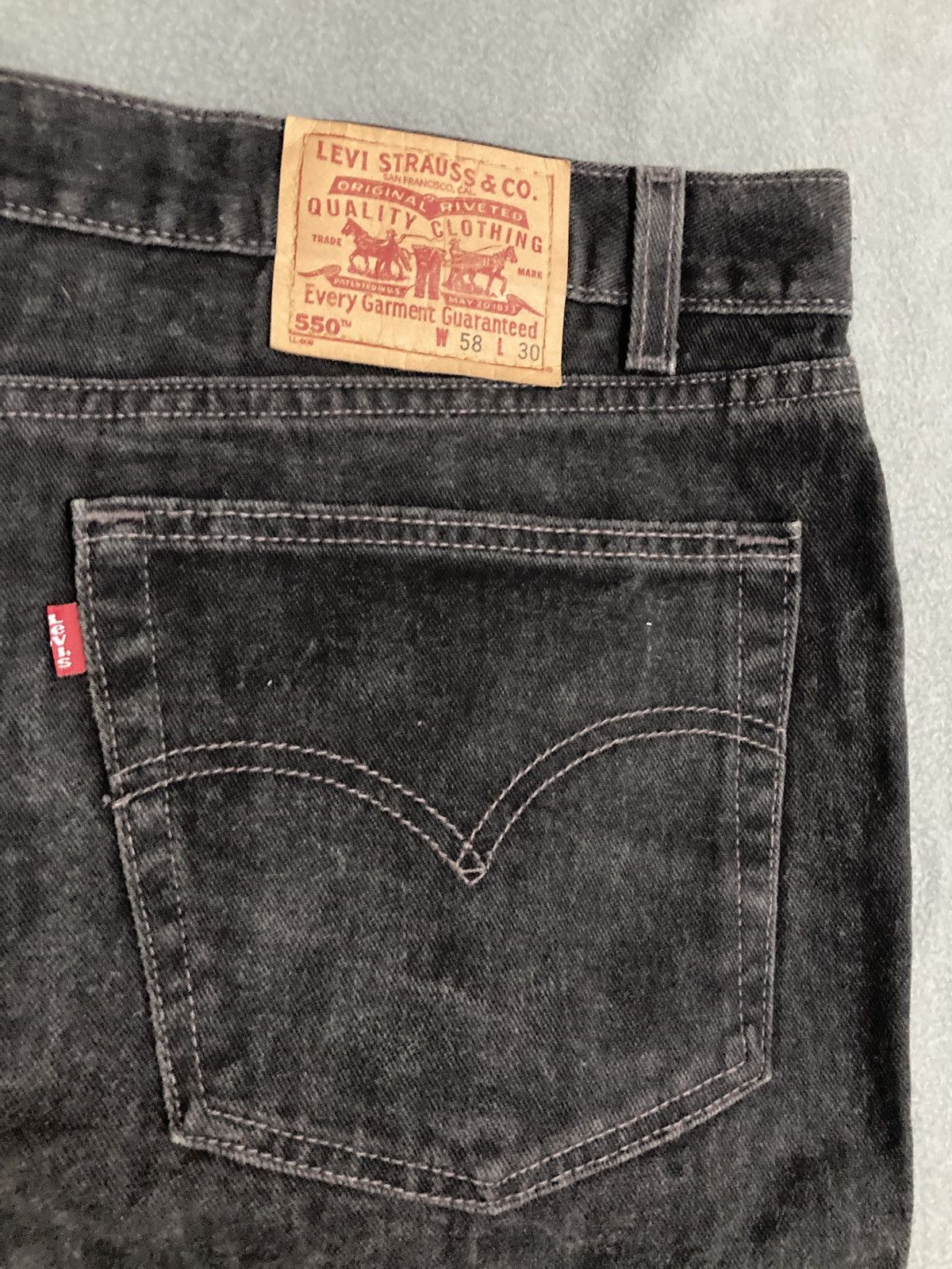 Levi's Vintage 90’s Big size Levis 550 jeans Made in USA Size US 44 / EU 60 - 13 Thumbnail
