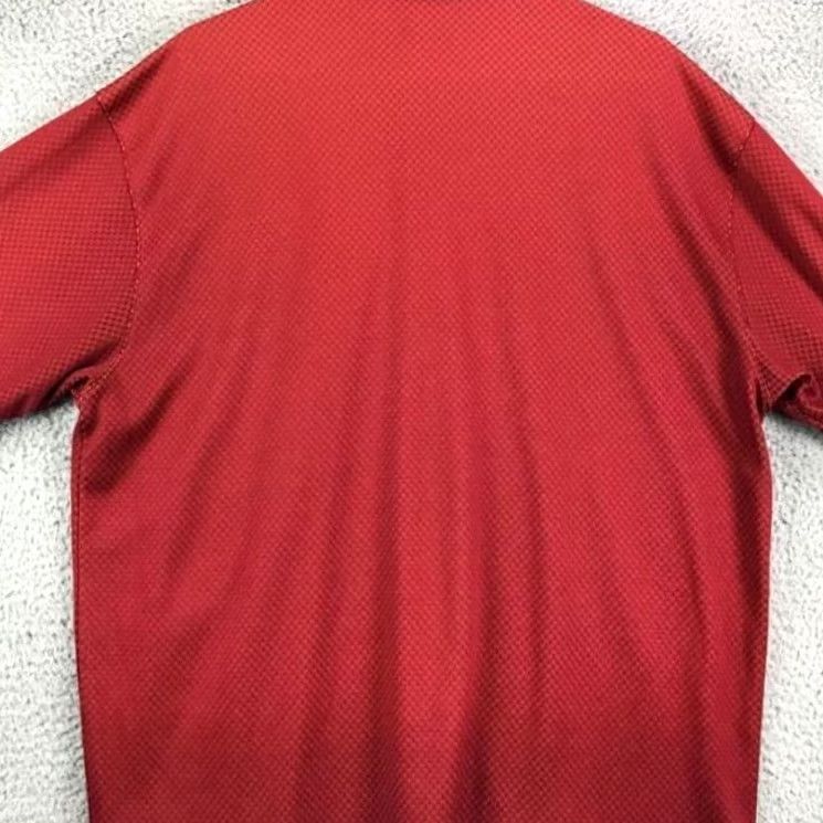 Nike Nike Golf Polo Shirt Mens 2XL Sunset Orange Fitdry Rugby Golfers Short Sleeve Collared Polyester Breathable Size US XXL / EU 58 / 5 - 3 Thumbnail