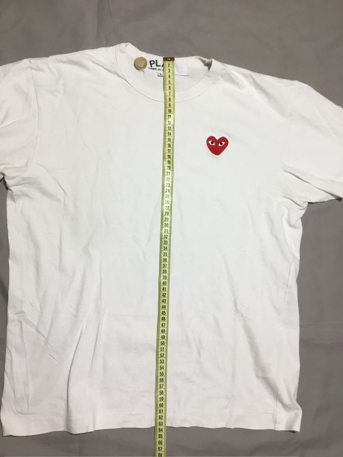 Other CDG Play COMME des GARÇONS White Red Heart L Size US L / EU 52-54 / 3 - 6 Thumbnail