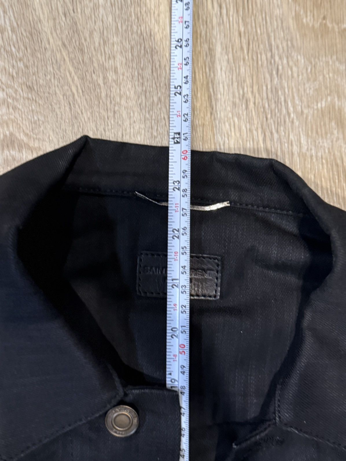 Yves Saint Laurent Ysl saint laurent black denim jacket Size US M / EU 48-50 / 2 - 10 Thumbnail