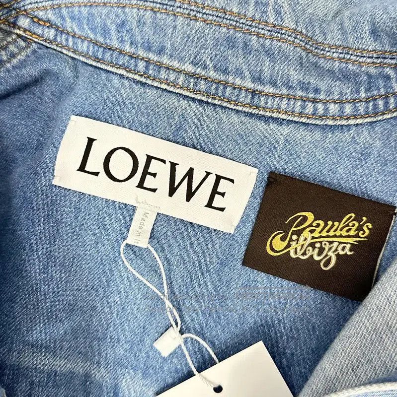 Loewe Loewe Blue Cotton Womens Cardigan . Size XXS / US 00 / IT 34 - 4 Thumbnail