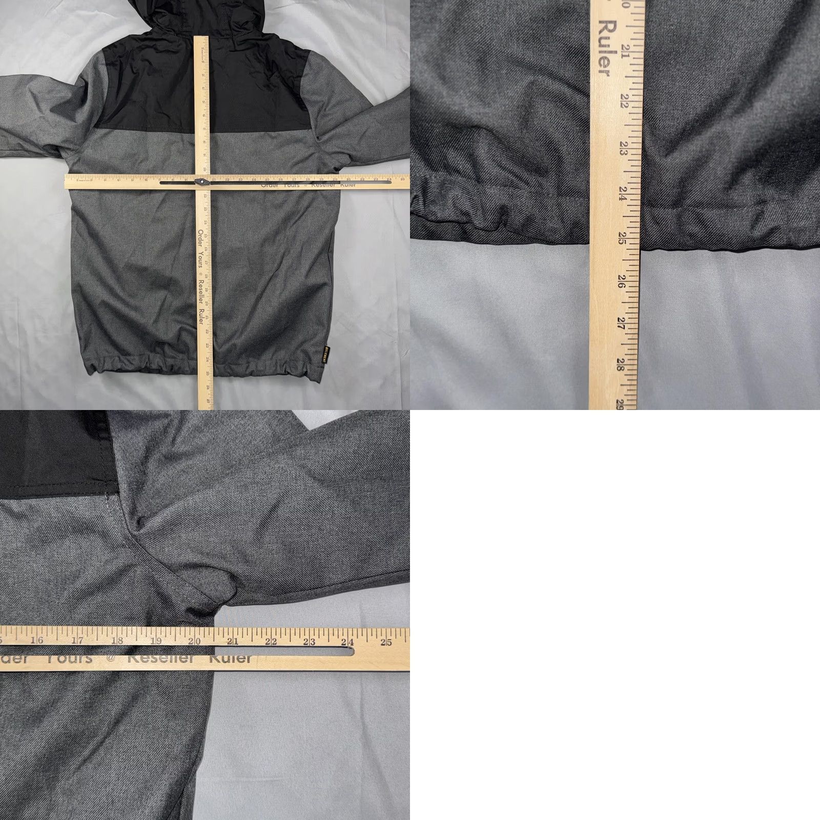 Element VINTAGE? No — Element Wolfeboro Jacket Mens S Gray Black Hooded Full Zip Softshell Outdoor Shirt/Coat? Size US S / EU 44-46 / 1 - 8 Thumbnail
