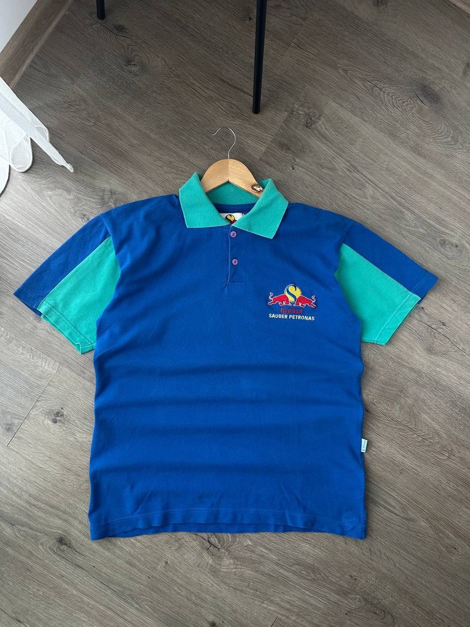 Red Bull Vintage Red Bull Sauber Petronas Polo Shirt F1 Racing Team Size US L / EU 52-54 / 3 - 1 Thumbnail