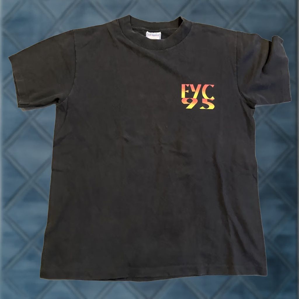 Vintage VINTAGE All Sport Shirt M Black 80s Band Rock FYC 1995 Modern Man Mens Medium Short Sleeve Cotton Rare Size US M / EU 48-50 / 2 - 1 Thumbnail