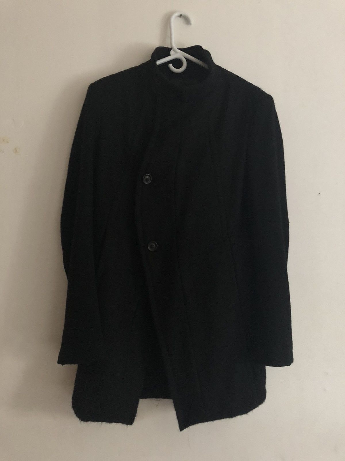 Julius Julius crack; AW2013-14 Mid-length Wool Wrap Coat - Sz. 2/M Size US M / EU 48-50 / 2 - 1 Thumbnail