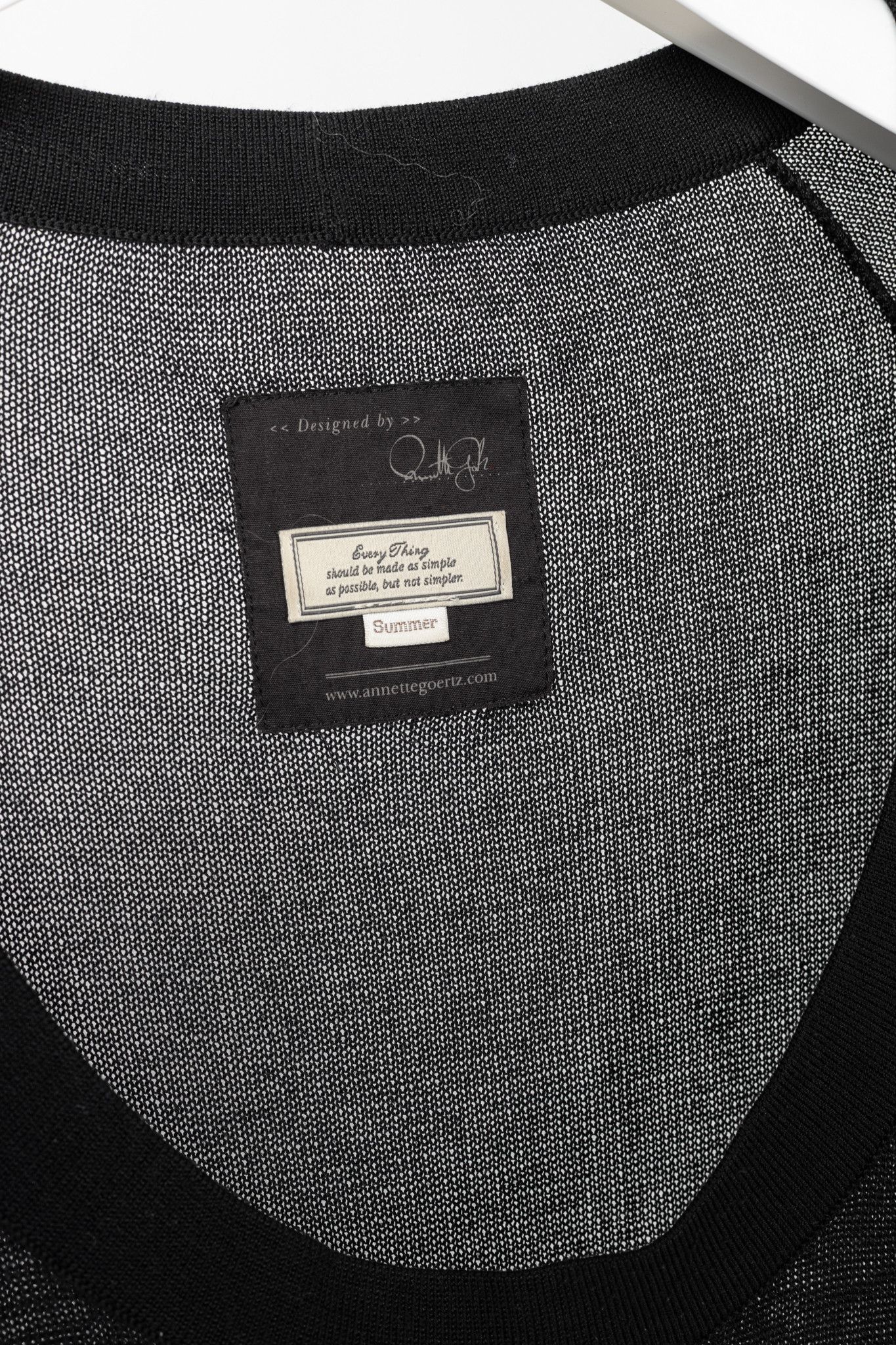 Annette Gortz Annette Gortz SS10 Orio Viscose & Cotton Pocket Sweater Size L / US 10 / IT 46 - 4 Thumbnail