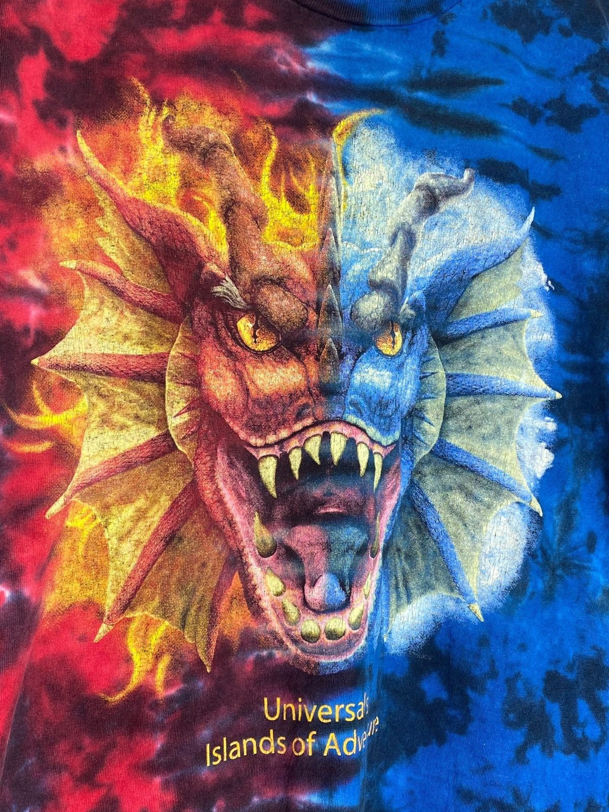 Vintage Universal Studios Islands of Adventure Dueling Dragons Shirt Size US M / EU 48-50 / 2 - 4 Thumbnail