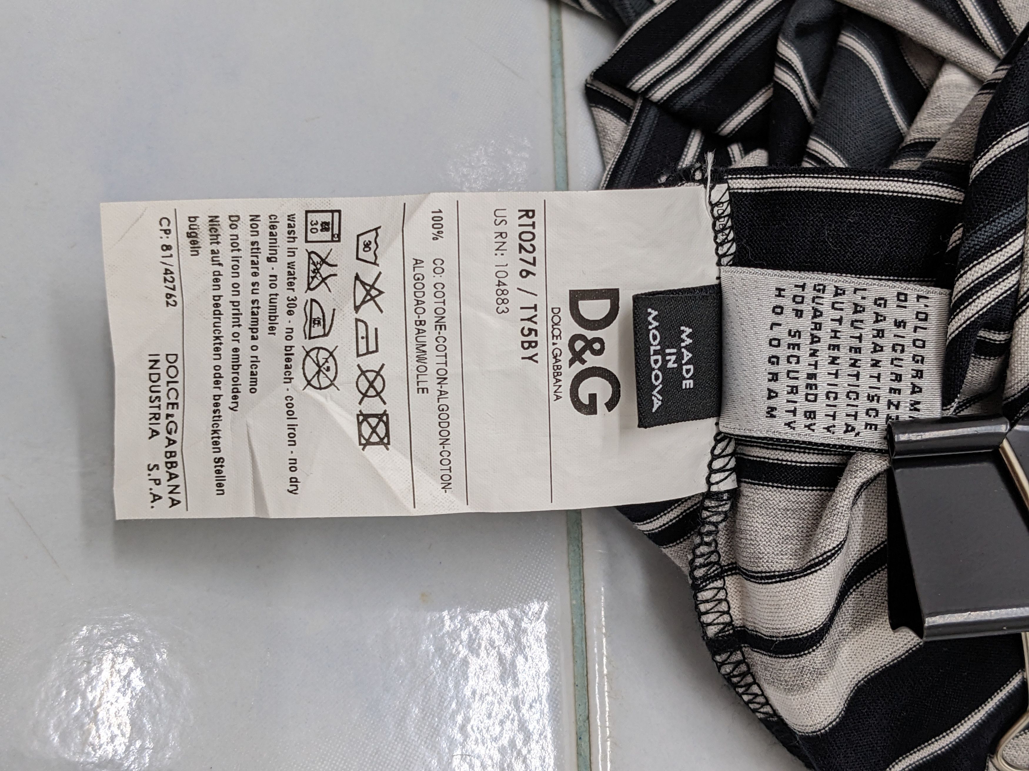 Dolce & Gabbana 🔥3 MONTHS SALE🔥 DOLCE & GABBANA POLO SHIRT Size US M / EU 48-50 / 2 - 10 Thumbnail