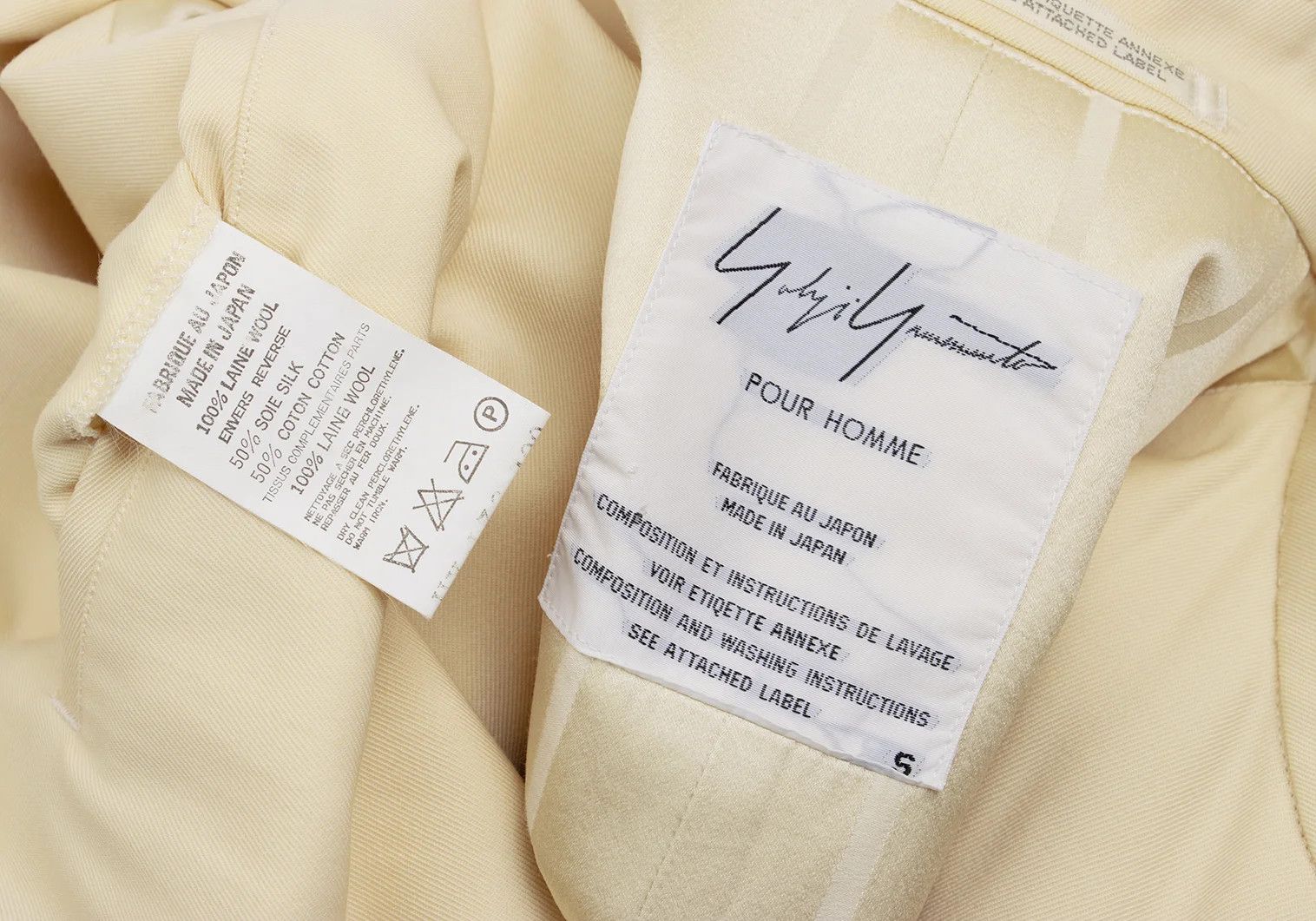 Yohji Yamamoto Yohji Yamamoto Reversible Wool Gabardine Jacket Size US S / EU 44-46 / 1 - 19 Thumbnail
