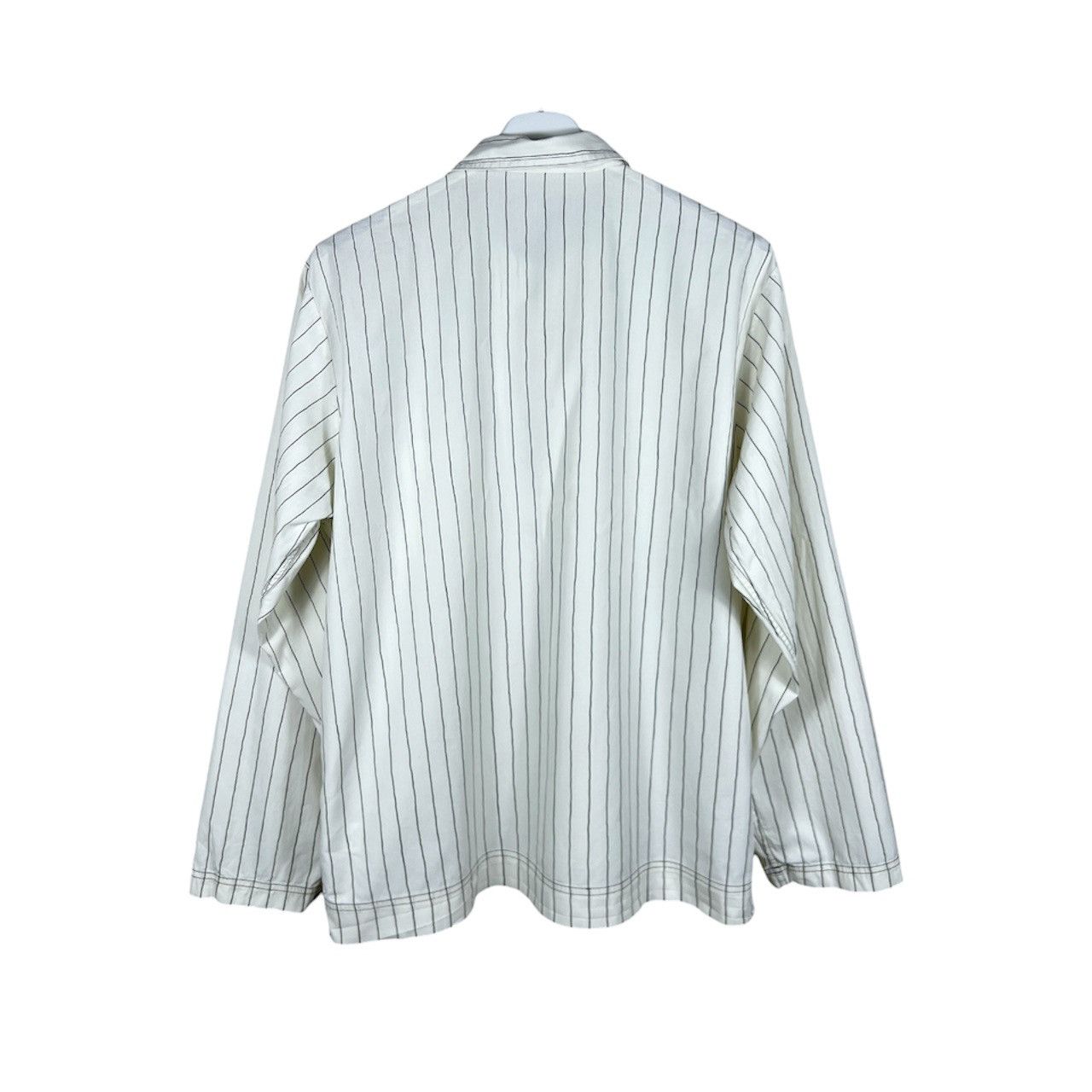 Stussy × Tekla Stussy x Tekla striped pajama button up pocket organic shirt Size US L / EU 52-54 / 3 - 2 Thumbnail