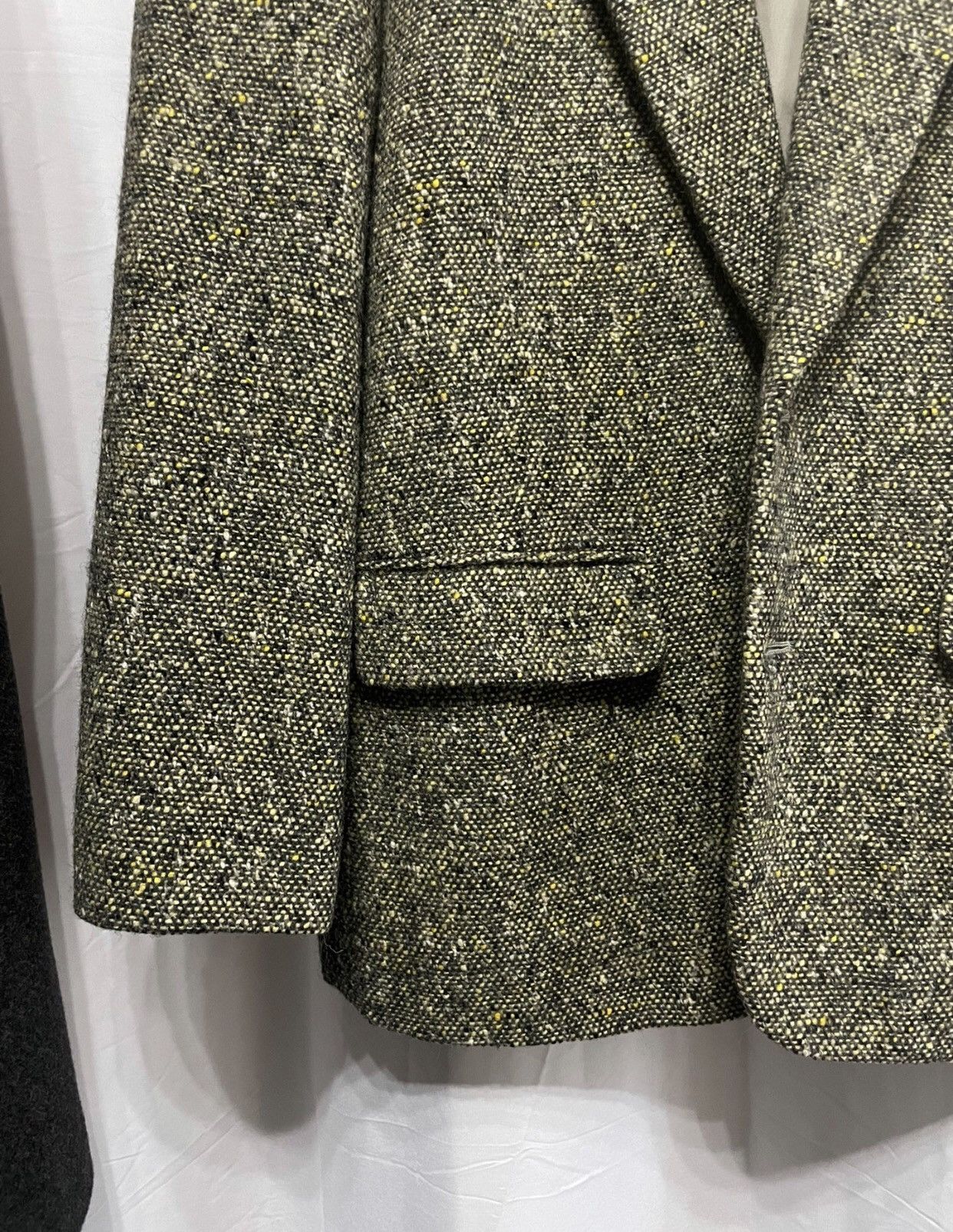 Comme des Garcons Wool tweed vintage green suit jacket jacket 2412-Nextarrow Size 40S - 4 Thumbnail