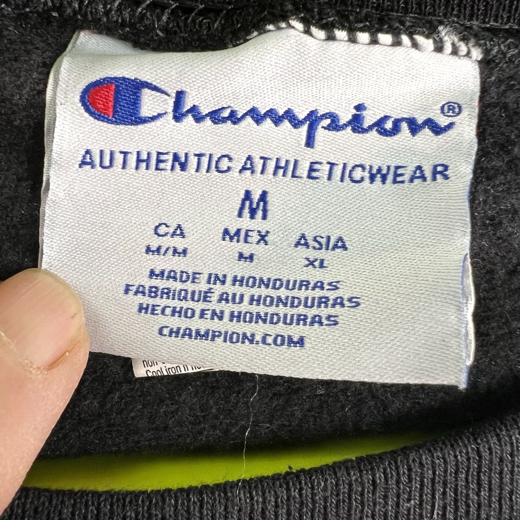 Champion Champion Sweatshirt Mens Size M Black Square Space Promo Graphic Print Space Pullover Size US M / EU 48-50 / 2 - 5 Thumbnail