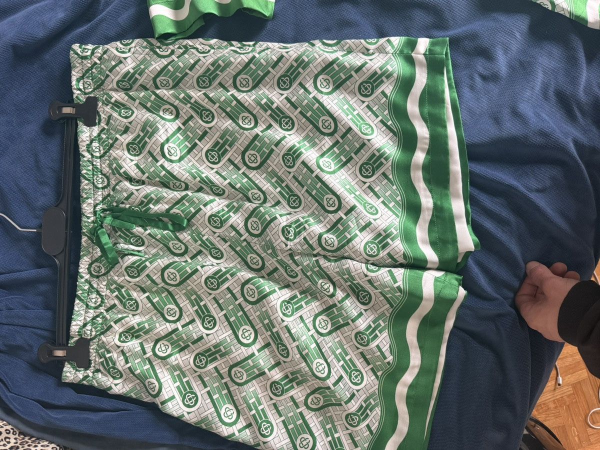 Casablanca Casablanca green ping pong monogram set Size US XL / EU 56 / 4 - 6 Thumbnail