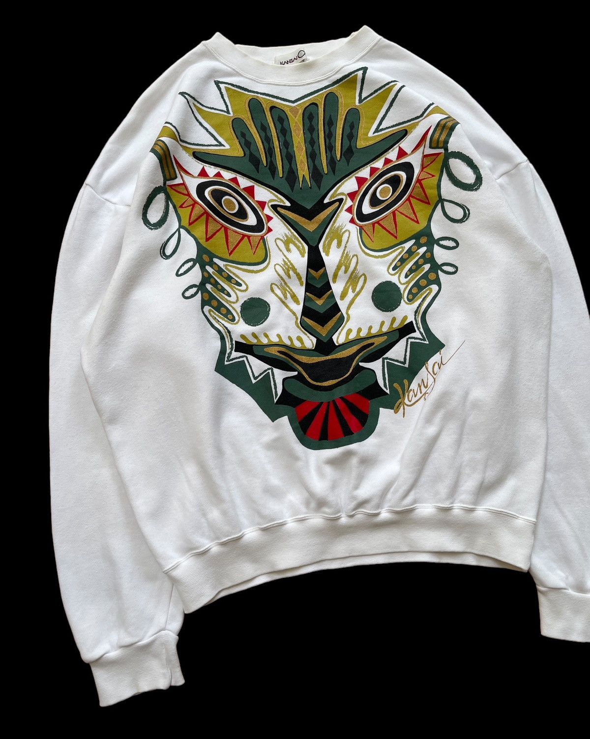 Kansai Yamamoto Vintage Kansai O2 Crewneck Sweatshirt Size US M / EU 48-50 / 2 - 8 Thumbnail