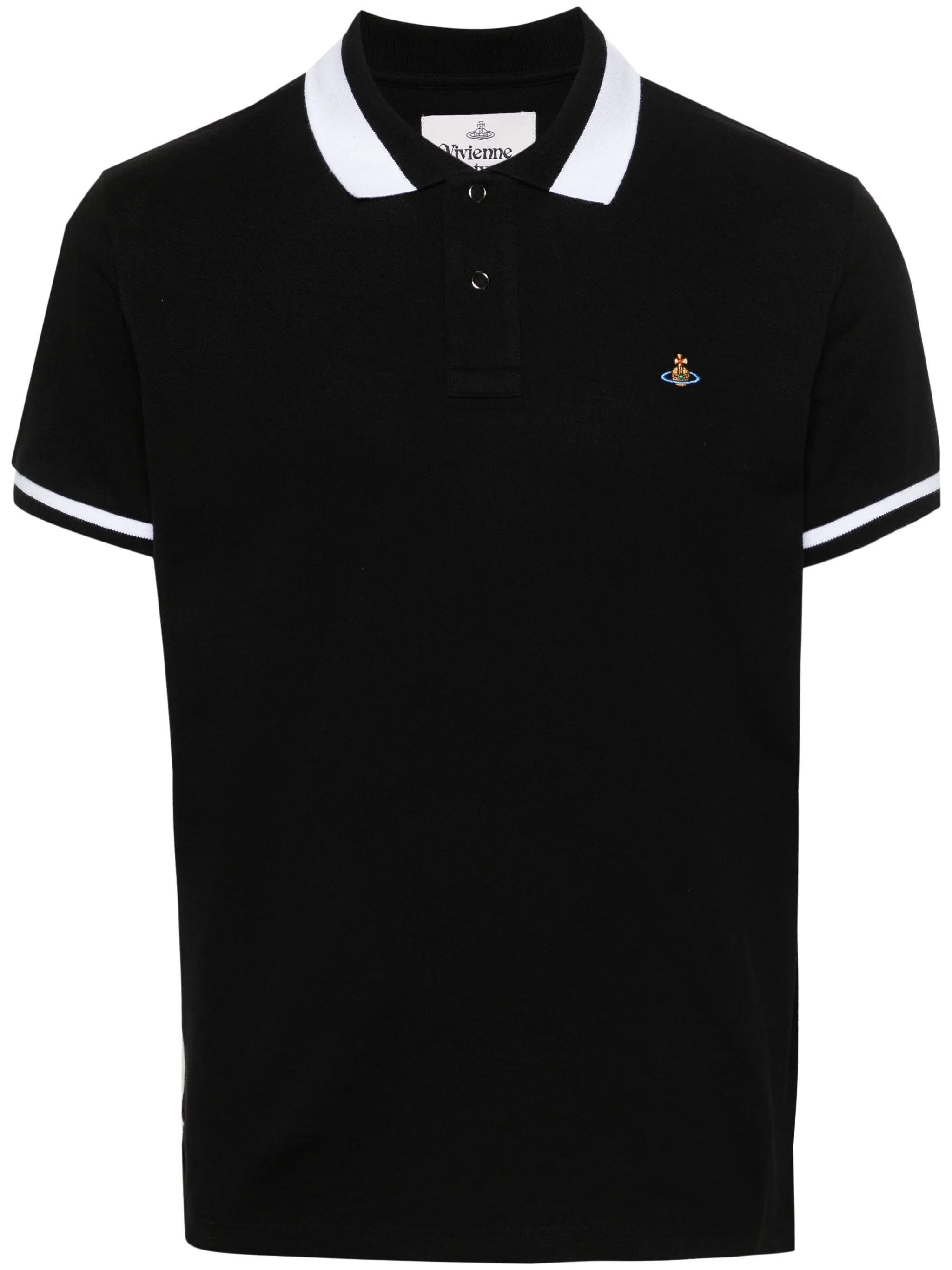 Vivienne Westwood o1f1d3z0525 Polo Shirt in Black Size US XL / EU 56 / 4 - 1 Thumbnail