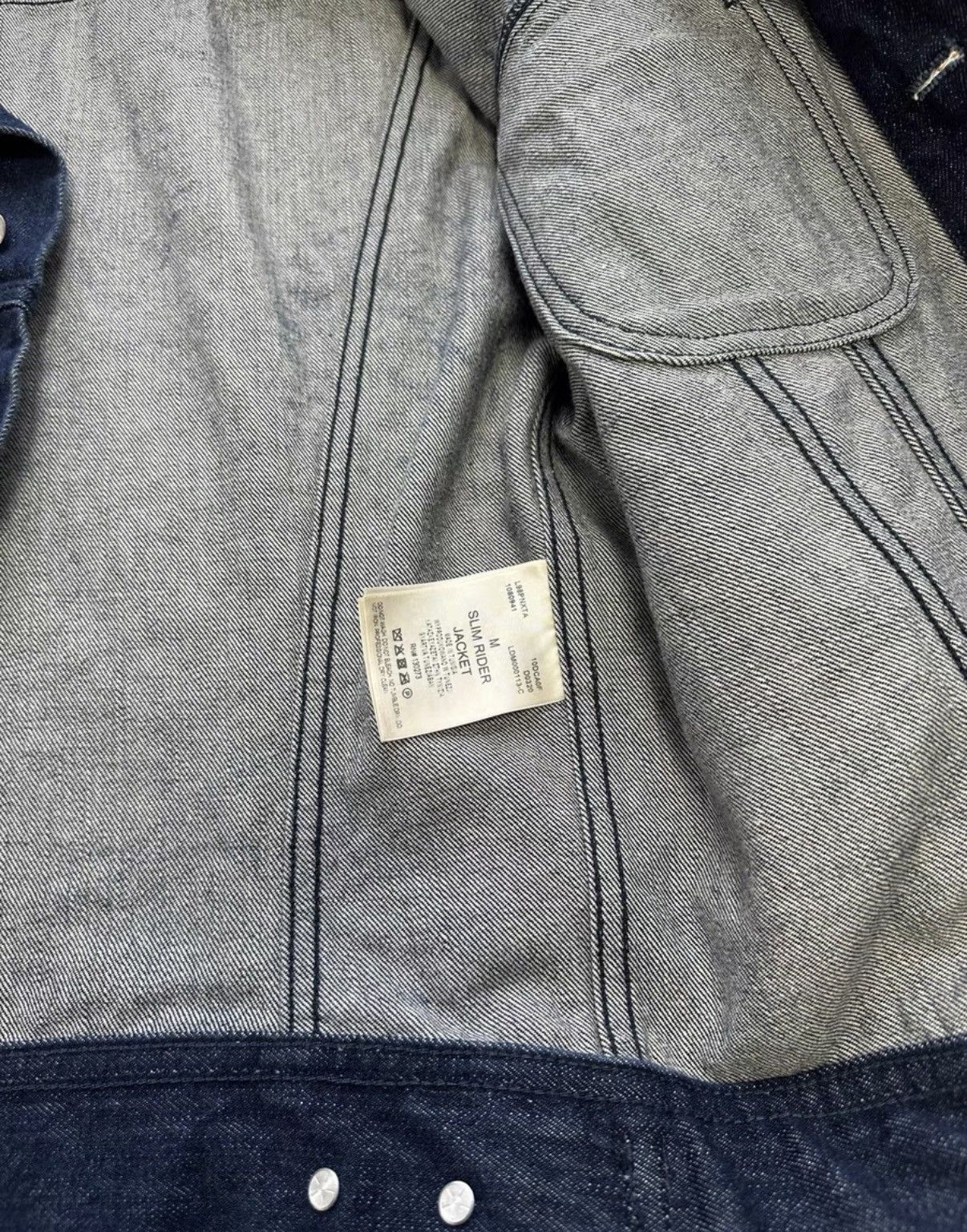 Stefan Cooke Stefan Cooke x Lee Denim Jacket K23 Size US M / EU 48-50 / 2 - 4 Thumbnail