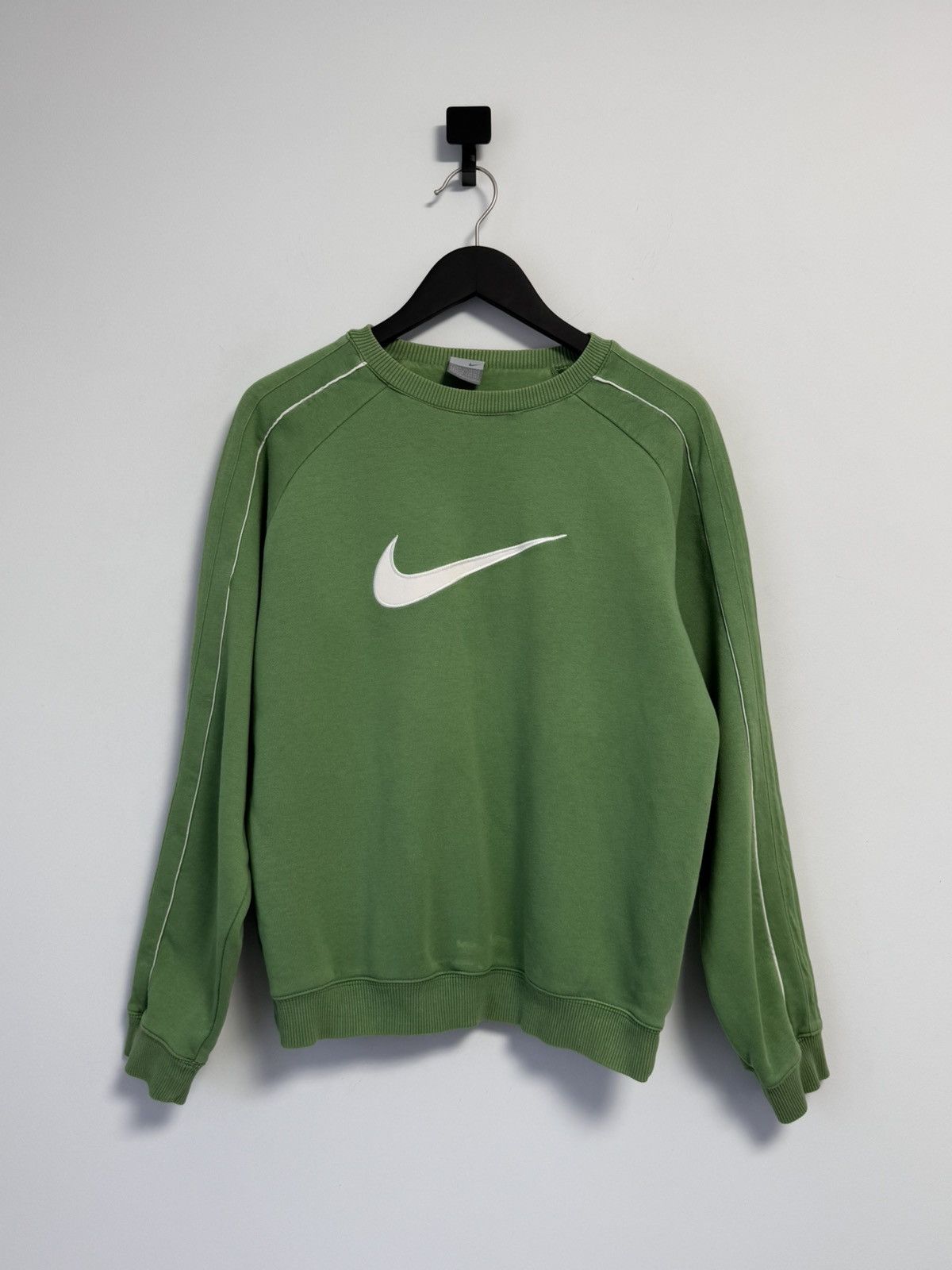 Vintage Nike Vintage Sweatshirt 90’s Big Swoosh Y2K style Size US S / EU 44-46 / 1 - 1 Thumbnail