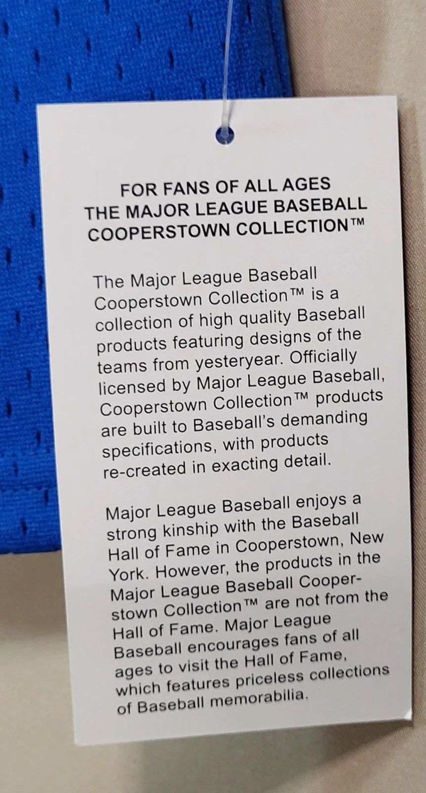 Mitchell & Ness Mitchell & Ness MLB Cooperstown Collection Dodgers Jersey Size L / US 10 / IT 46 - 11 Thumbnail
