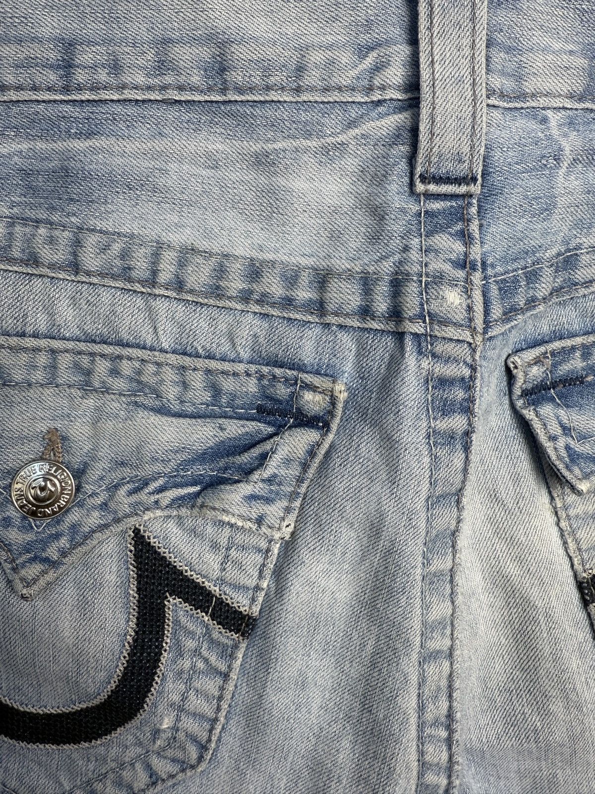 True Religion Vintage Crazy True Religion Jeans Size US 31 - 12 Thumbnail