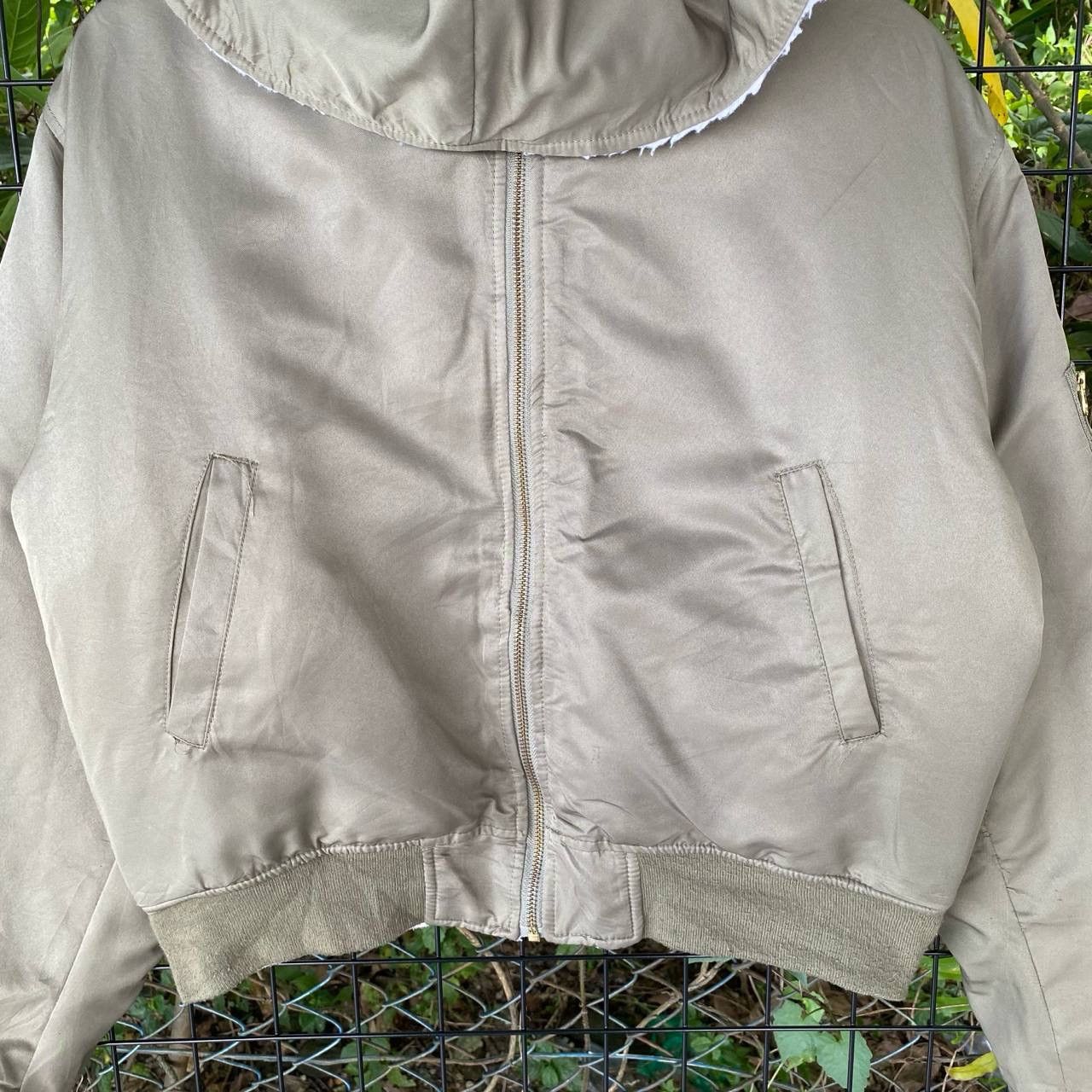 Japanese Brand × Vintage Vtg Earth M&E Sherpa Riversible Hoodie Zipper Jacket Size M / US 6-8 / IT 42-44 - 11 Thumbnail