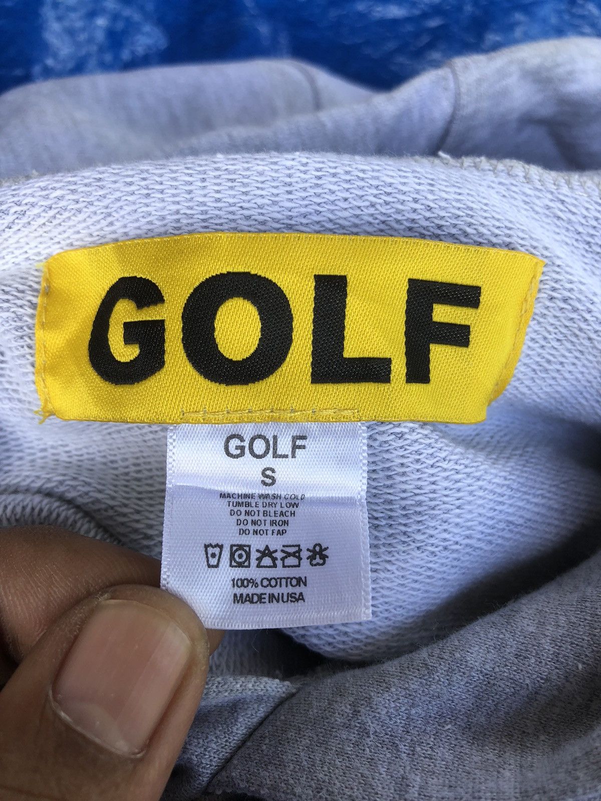 Golf Wang × Vintage GOLF WANG Plain Hoodie Sweatshirts Size US L / EU 52-54 / 3 - 12 Thumbnail
