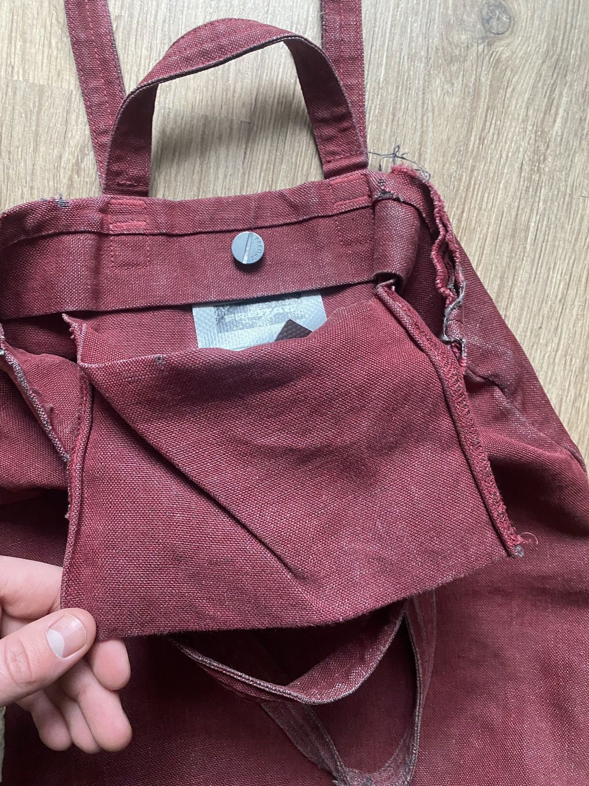 Freitag × Vintage Vintage Freitag cotton Y2K distressed Shopper hand/shoul bag Size ONE SIZE - 7 Thumbnail