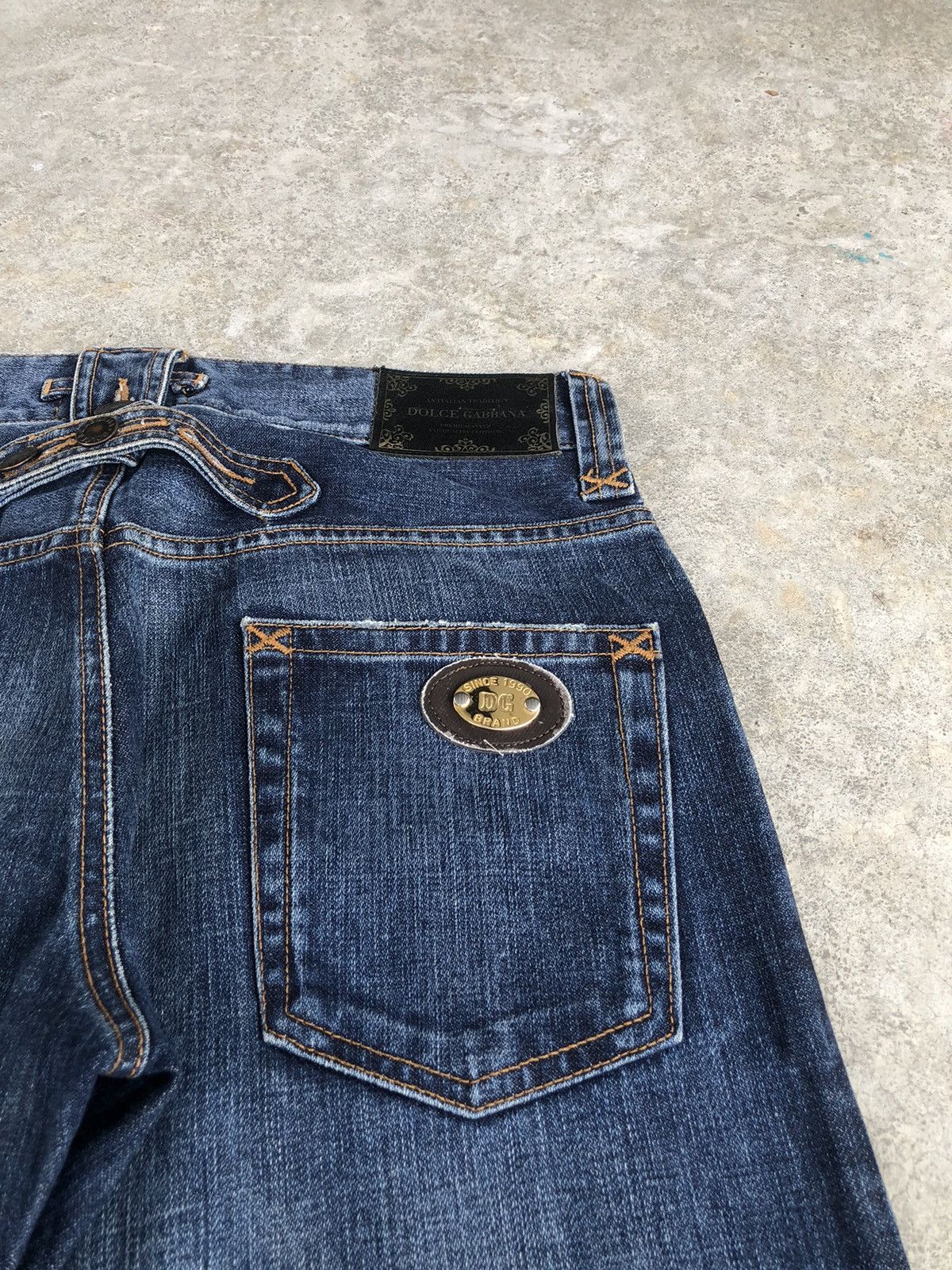 Dolce & Gabbana Rare Dolce & Gabbana Embroidered Distressed Jeans Size US 32 / EU 48 - 17 Thumbnail