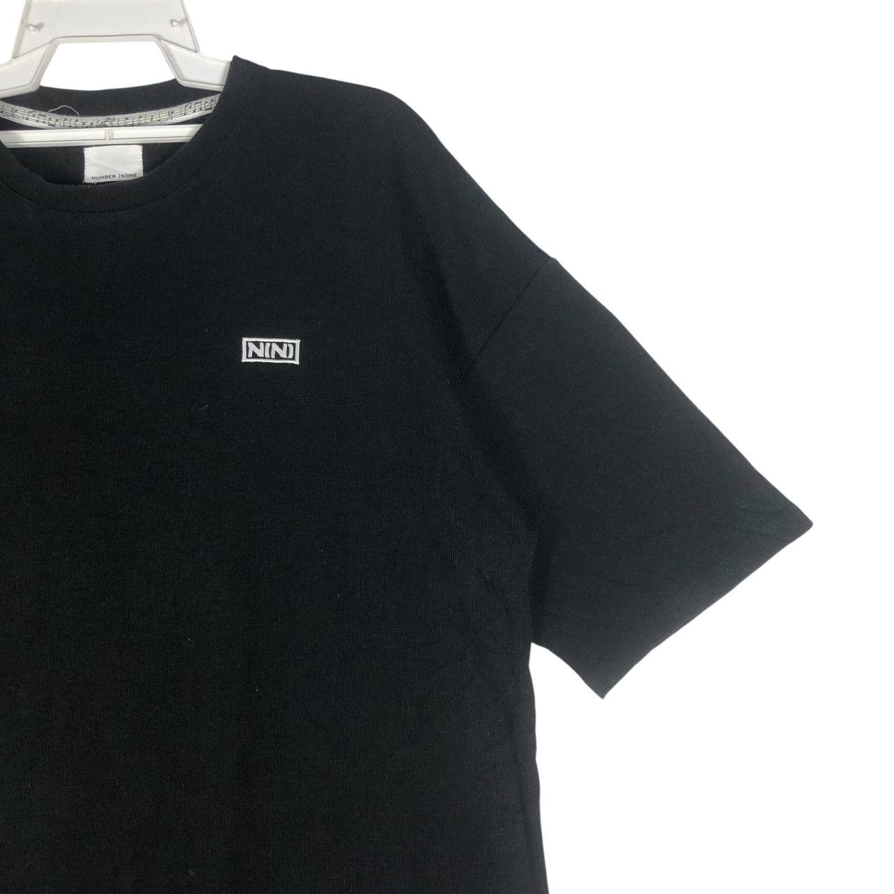 Number (N)ine Number (N)ine Black Plain T-Shirt Size US L / EU 52-54 / 3 - 4 Thumbnail