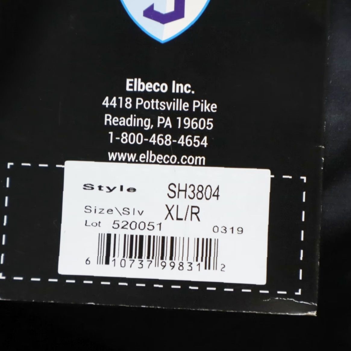 Vintage Elbeco Shield Genesis Solid Mock Long Sleeve Jacket Black Men's XL Shirt Size US XL / EU 56 / 4 - 6 Thumbnail