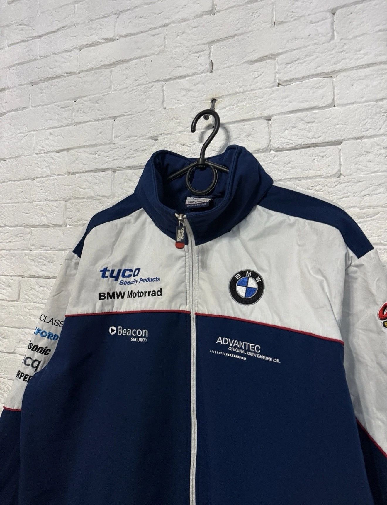 BMW BMW Motorroad Official Racing Shell Hooded Jacket Full Zip Size US XL / EU 56 / 4 - 2 Thumbnail