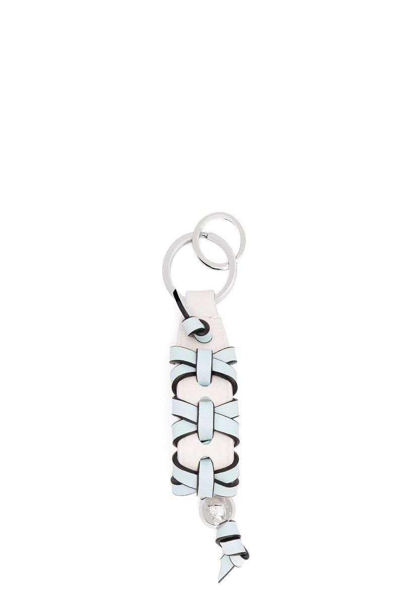 Loewe o1in1g0526 Size: OS / Cross Braided Keyring Classic Calfskin Size ONE SIZE - 1 Thumbnail