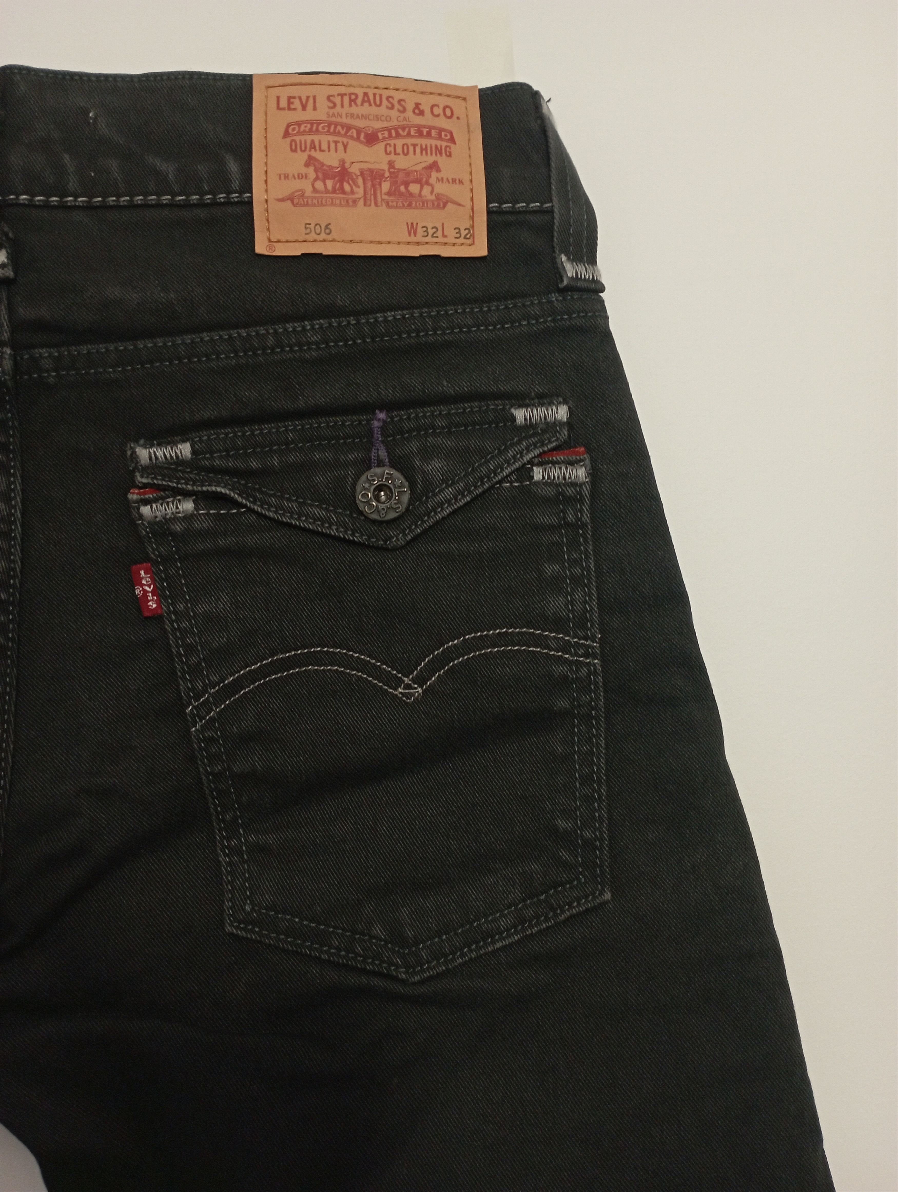 Vintage Sensitive Issue You Never Know Who's Watching Denim Size US 32 / EU 48 - 4 Thumbnail