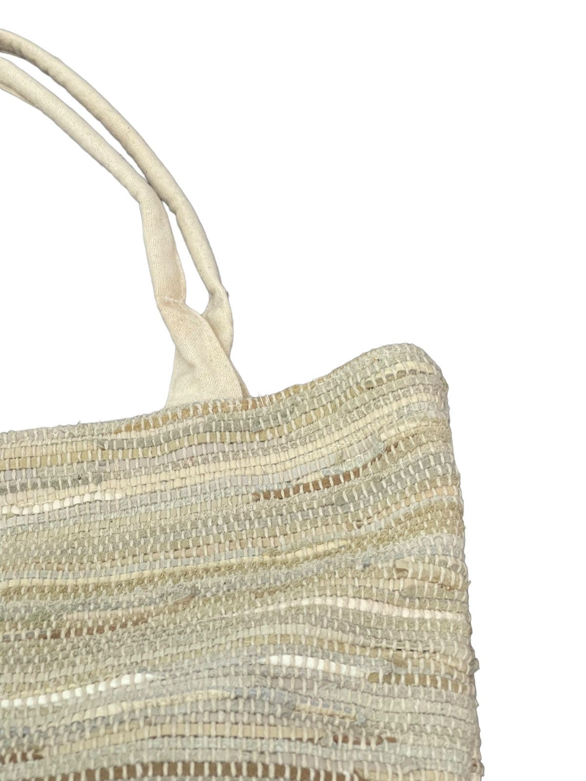 Genuine Leather Woven Leather Handcraft Handmade Japan Tote Bag 3🟩 Size ONE SIZE - 10 Thumbnail