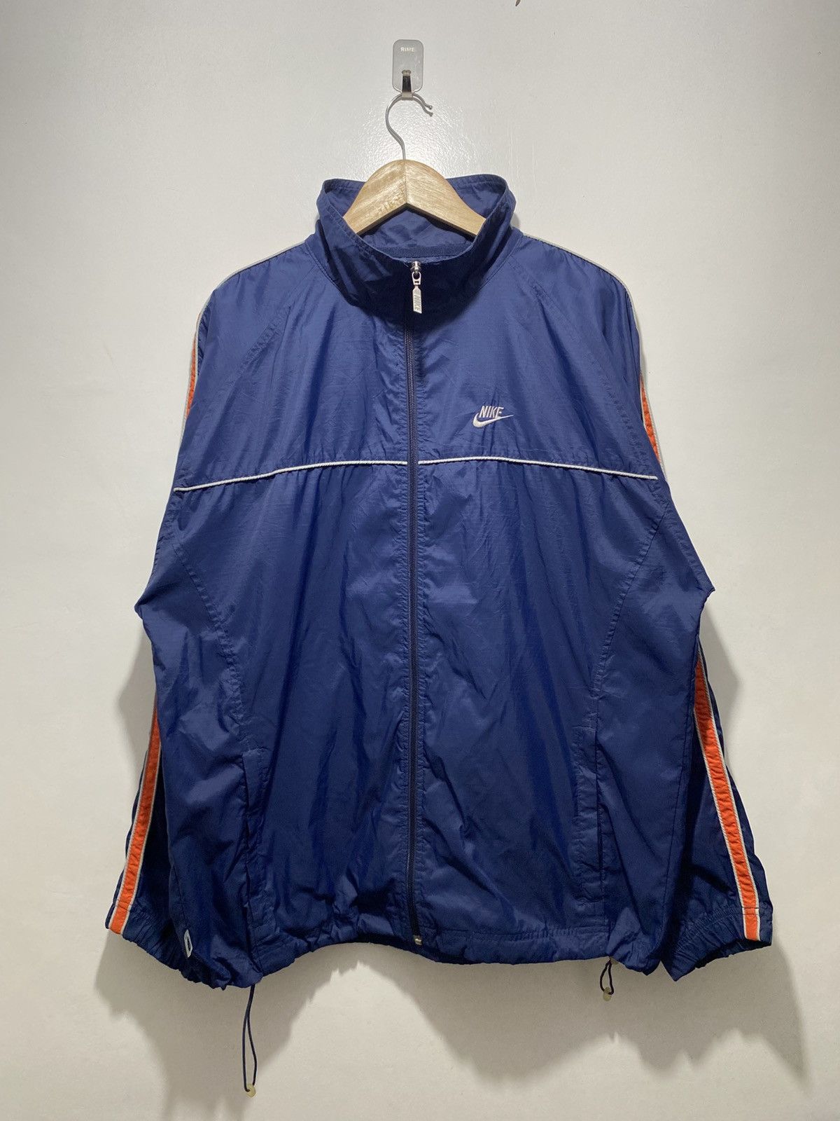 VINTAGE y2k NIKE TRACK ZIP-UP NYLON JACKET