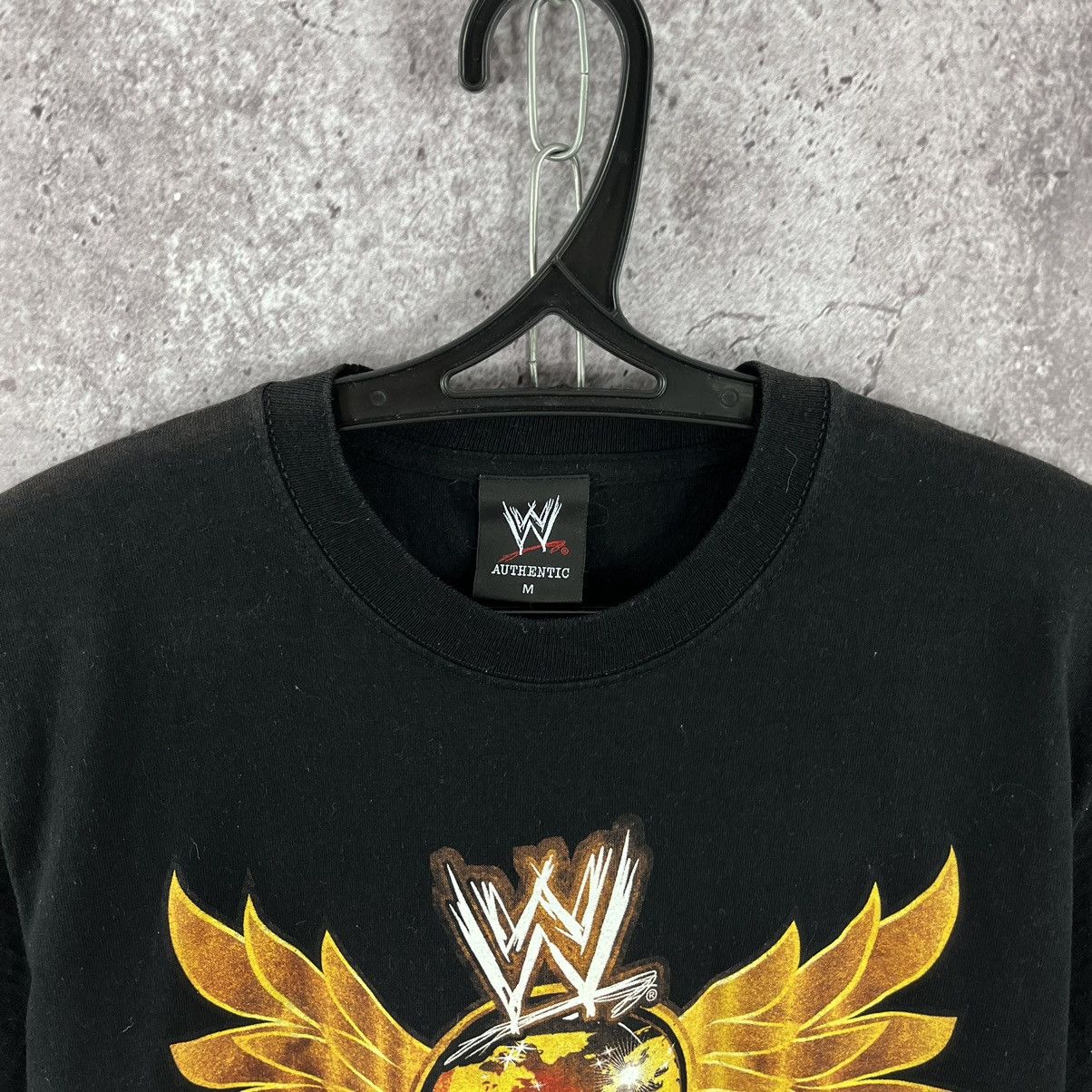Other WWE World Tour 2011 T-Shirt Double Big Logo Black Size M Size US M / EU 48-50 / 2 - 2 Thumbnail