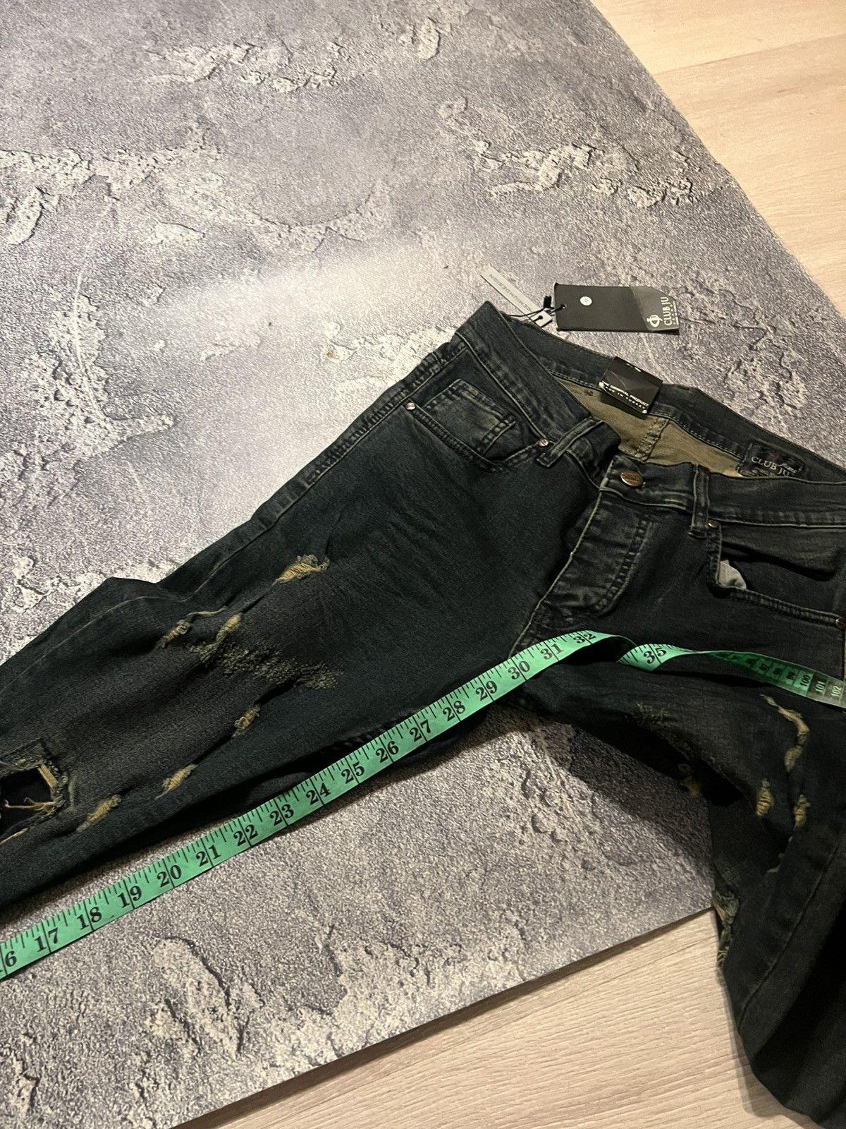 Vintage Distressed Streetwear Swag Skinny / Hysteric Glamour Style Size US 30 / EU 46 - 10 Thumbnail